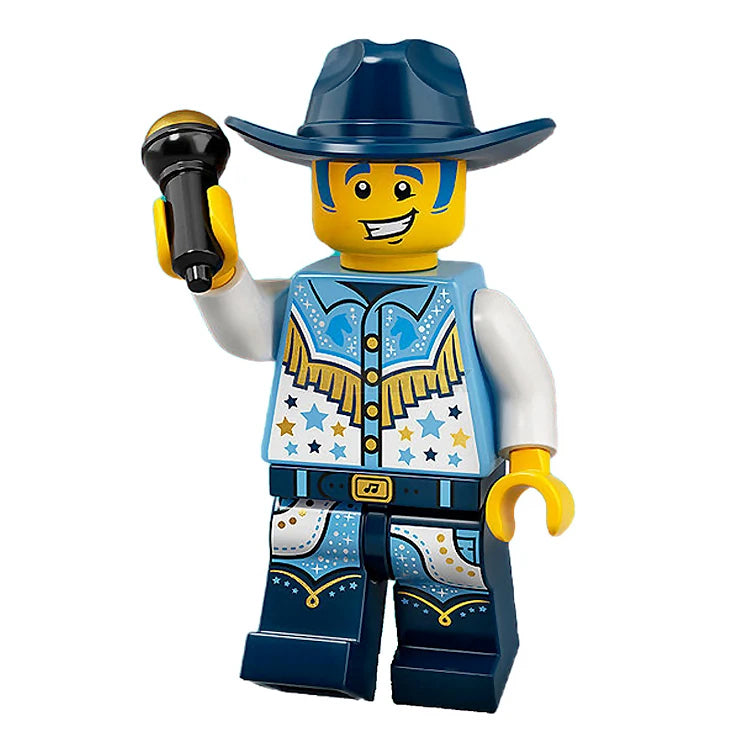 LEGO Collectible Minifigures Discowboy (6 or 12 Pack) - Vidiyo Bandmates Series 1 for Kids & Collectors - Perfect for Play, Display & LEGO Themed Parties