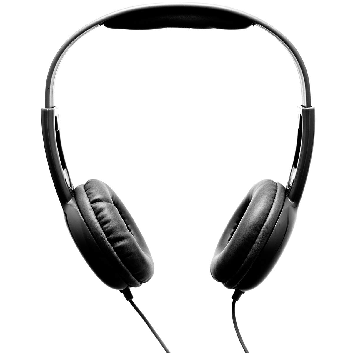 Sentry Kids Volume Limiting Headphones - Safe Noise Reduction Earphones for Children (Black, One Size) - Perfect for School, Travel & Learning Activities