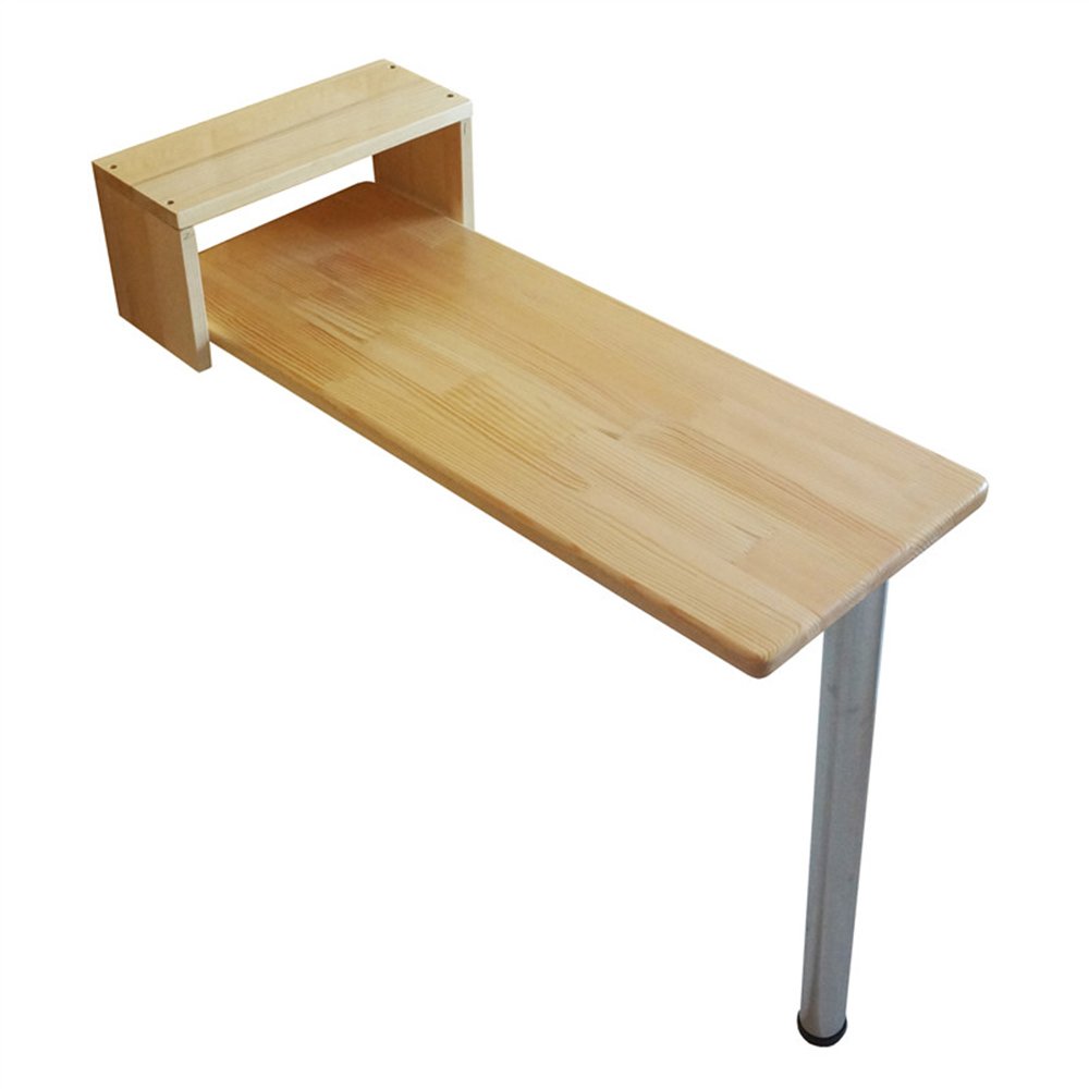 **Wall-Mounted Drop-Leaf Folding Table - Space-Saving Kitchen, Dining & Kids Desk - Solid Wood, 9 Size Options (85x50cm) - Perfect for Small Apartments, Breakfast Nooks & Home Offices**