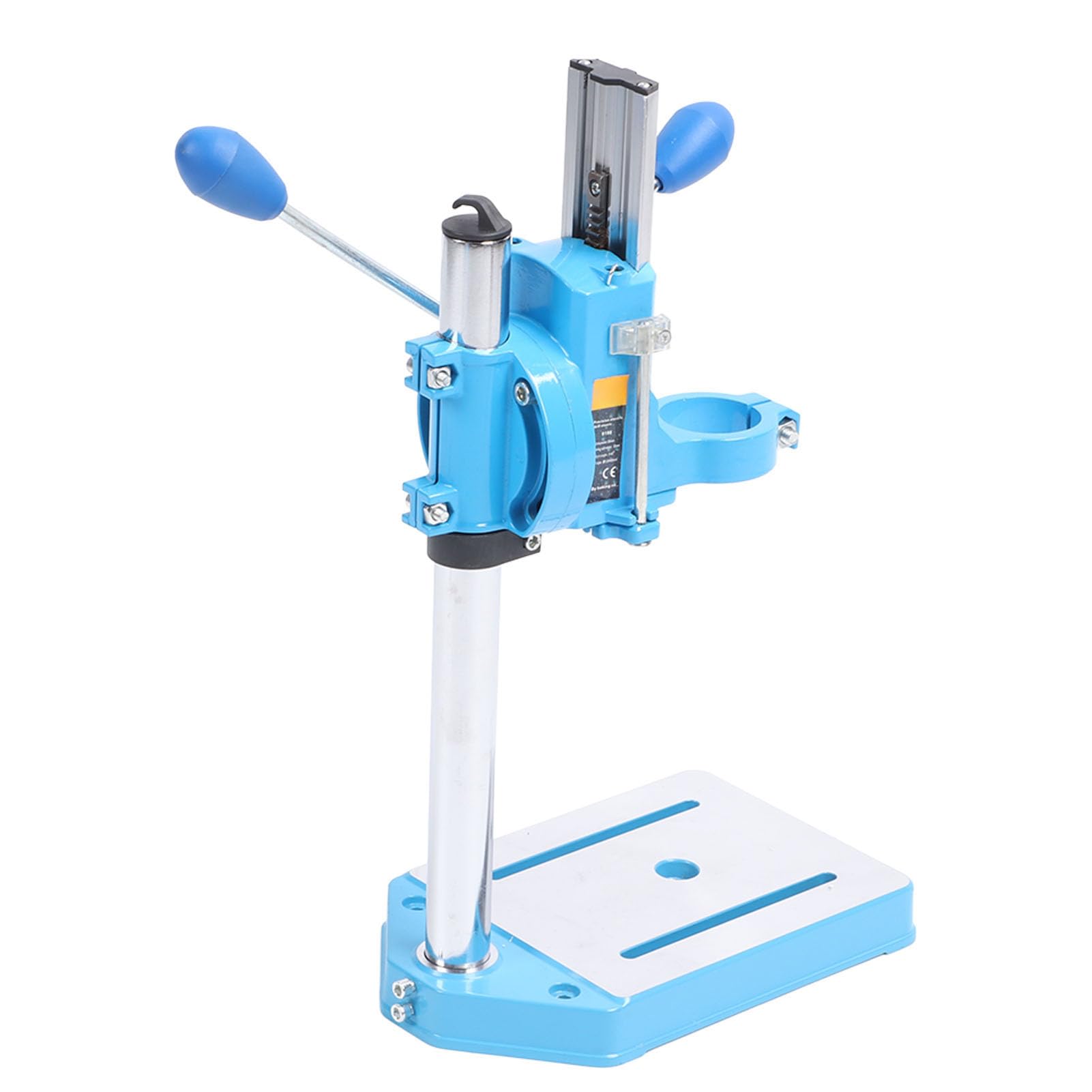 Heavy Duty Electric Drill Stand - Adjustable Floor Drill Press Table with Rotatable Base & Clamp for Precision Drilling | Perfect for Woodworking, Metalworking & DIY Repair Projects