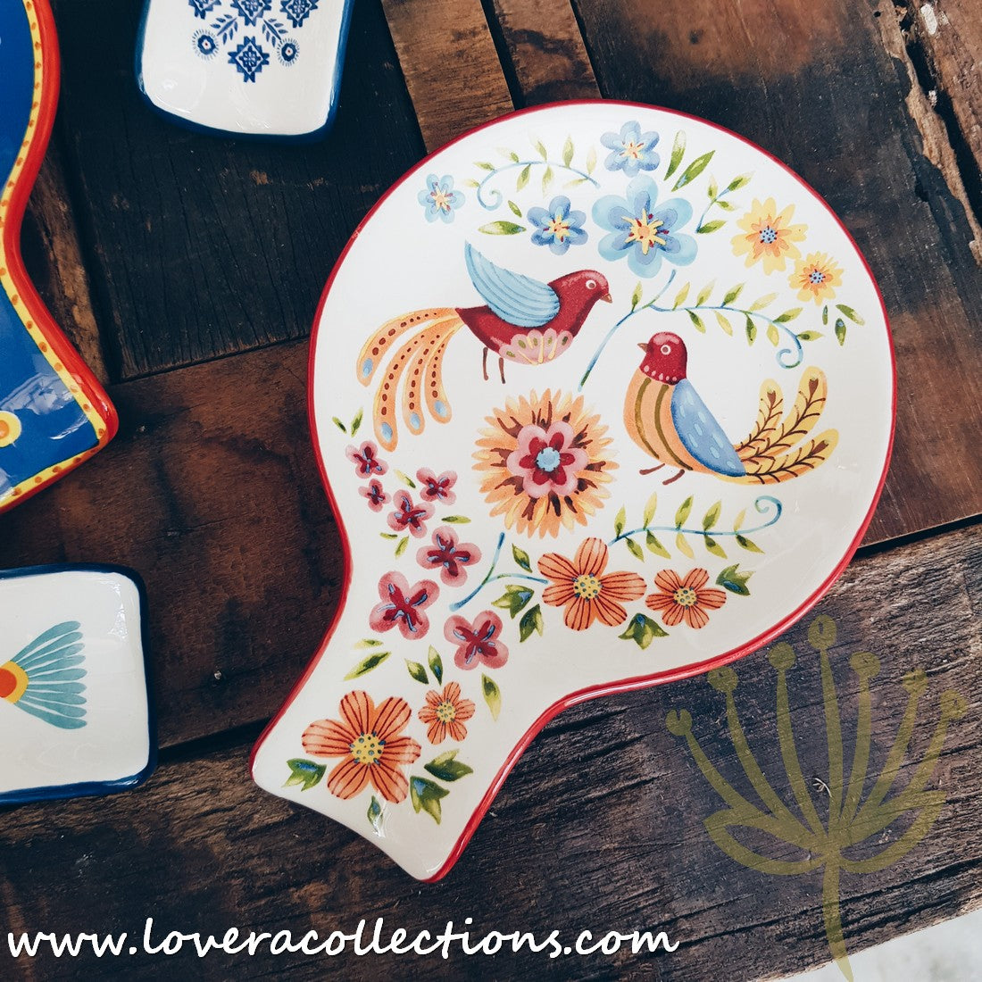 Festival Colorful Spoon Rest