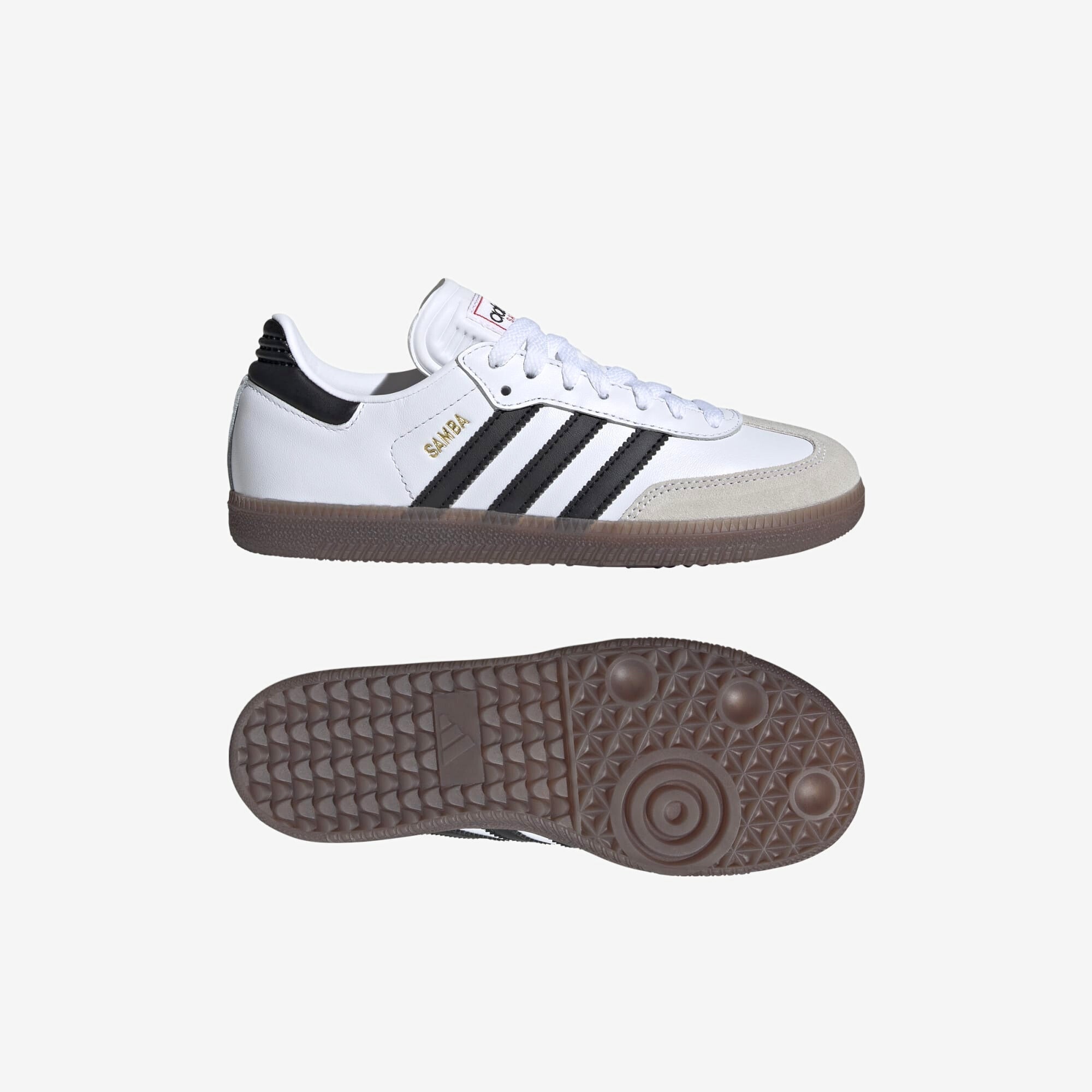 adidas Jr. Samba Classic Soccer Shoes for Kids - Comfortable Youth Sneakers for School, Sports & Casual Wear | Perfect for Soccer Training, Gym Class & Everyday Play