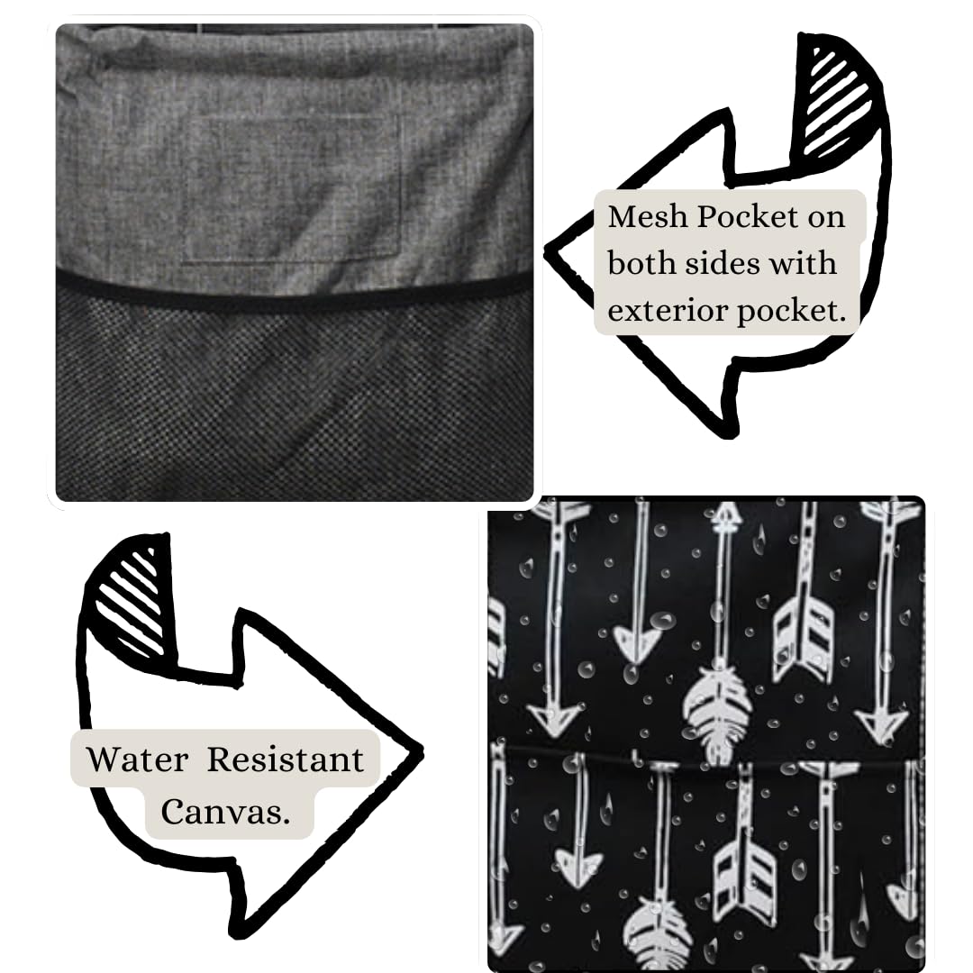 NGIL Extra Large Reusable Grocery Bags - Heavy Duty Collapsible Shopping Tote for Groceries, Storage, Picnic & Beach - Perfect for Supermarket, Farmers Market, Travel & Outdoor Activities