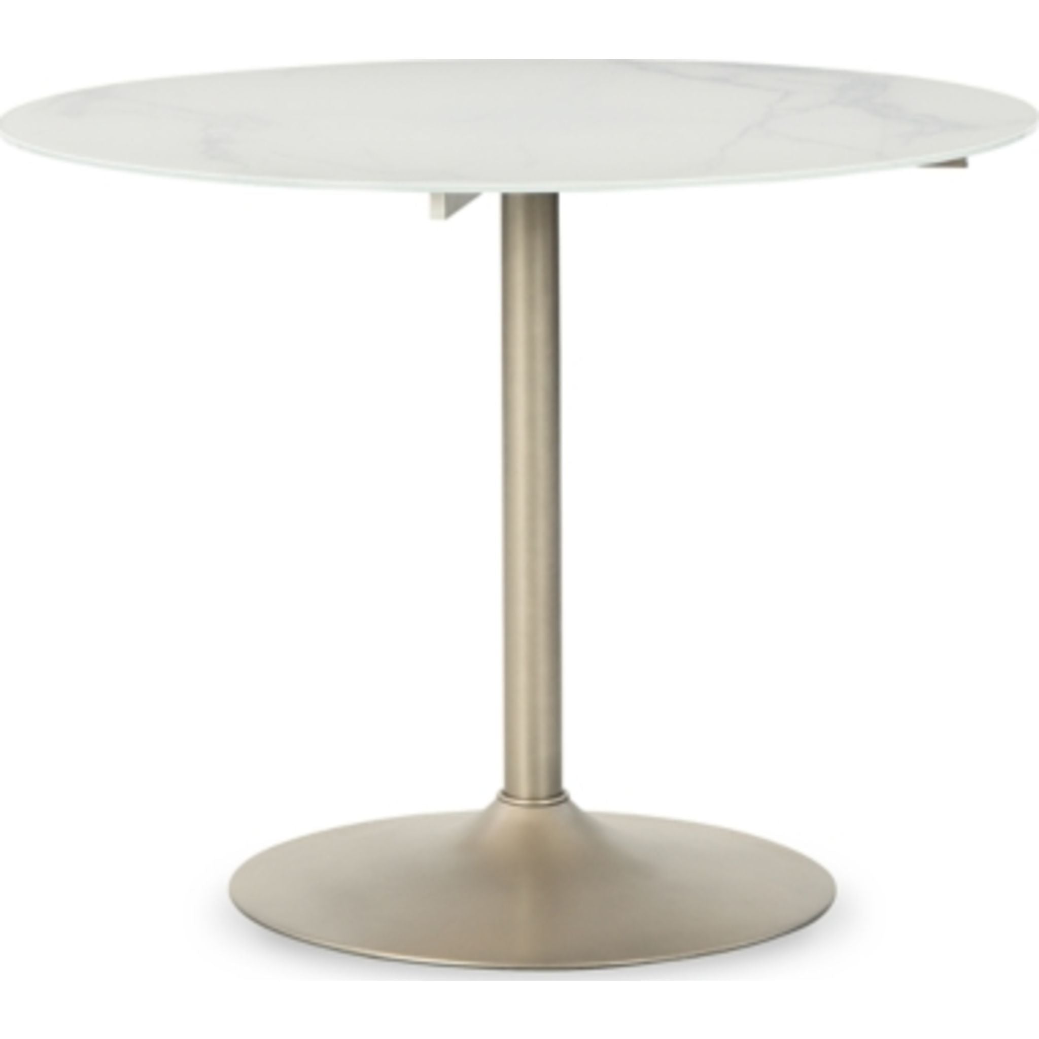 Barchoni Modern Two-Tone Dining Table (D262-15) - Perfect for Small Spaces, Apartments & Cozy Dining Rooms