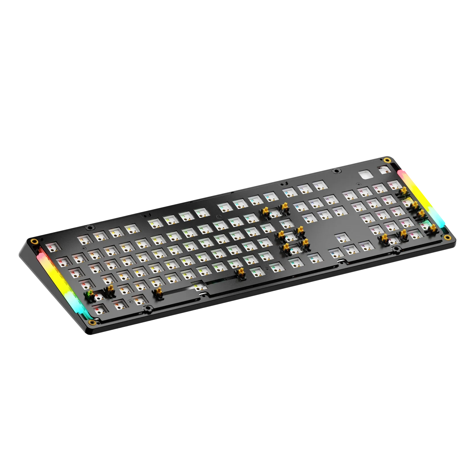 GMMK 3 Mechanical Keyboard Bottom Case - Durable Metal Black Replacement Part for Custom Builds | Perfect for PC Gaming & Typing Enthusiasts