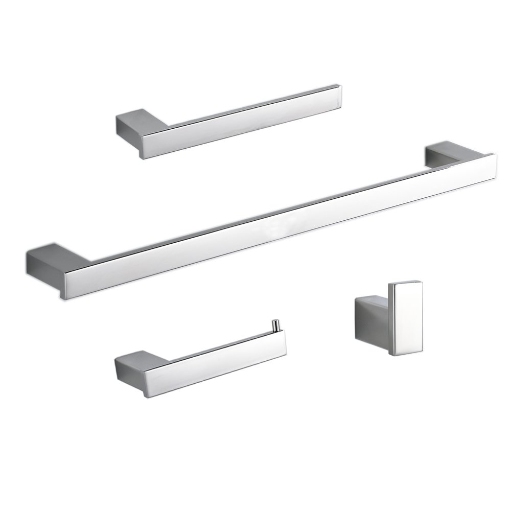 Hiendure 4-Piece Bathroom Accessory Set - 23