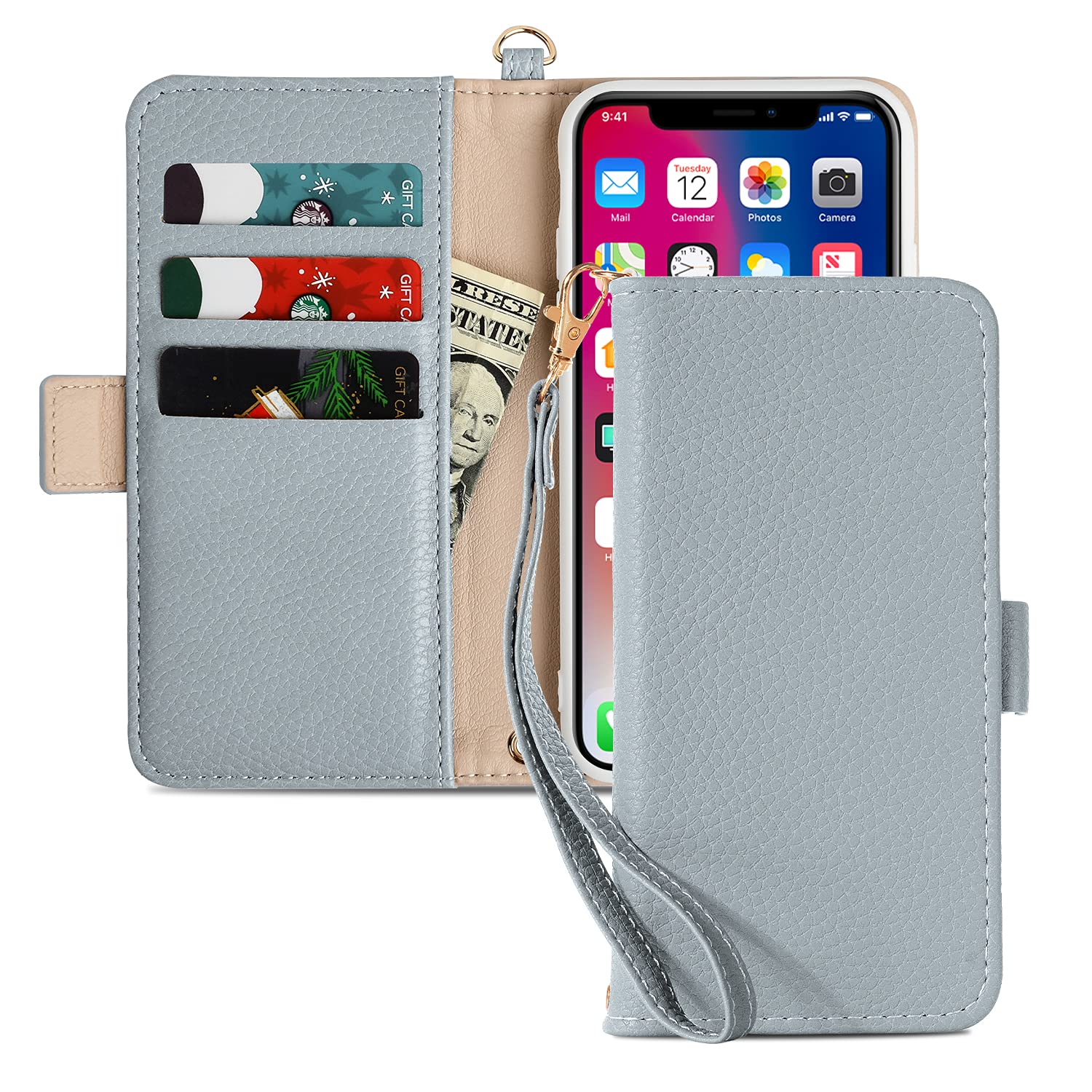 The Perfect Companion for Your Adventure: Premium PU Leather iPhone XR Wallet Case