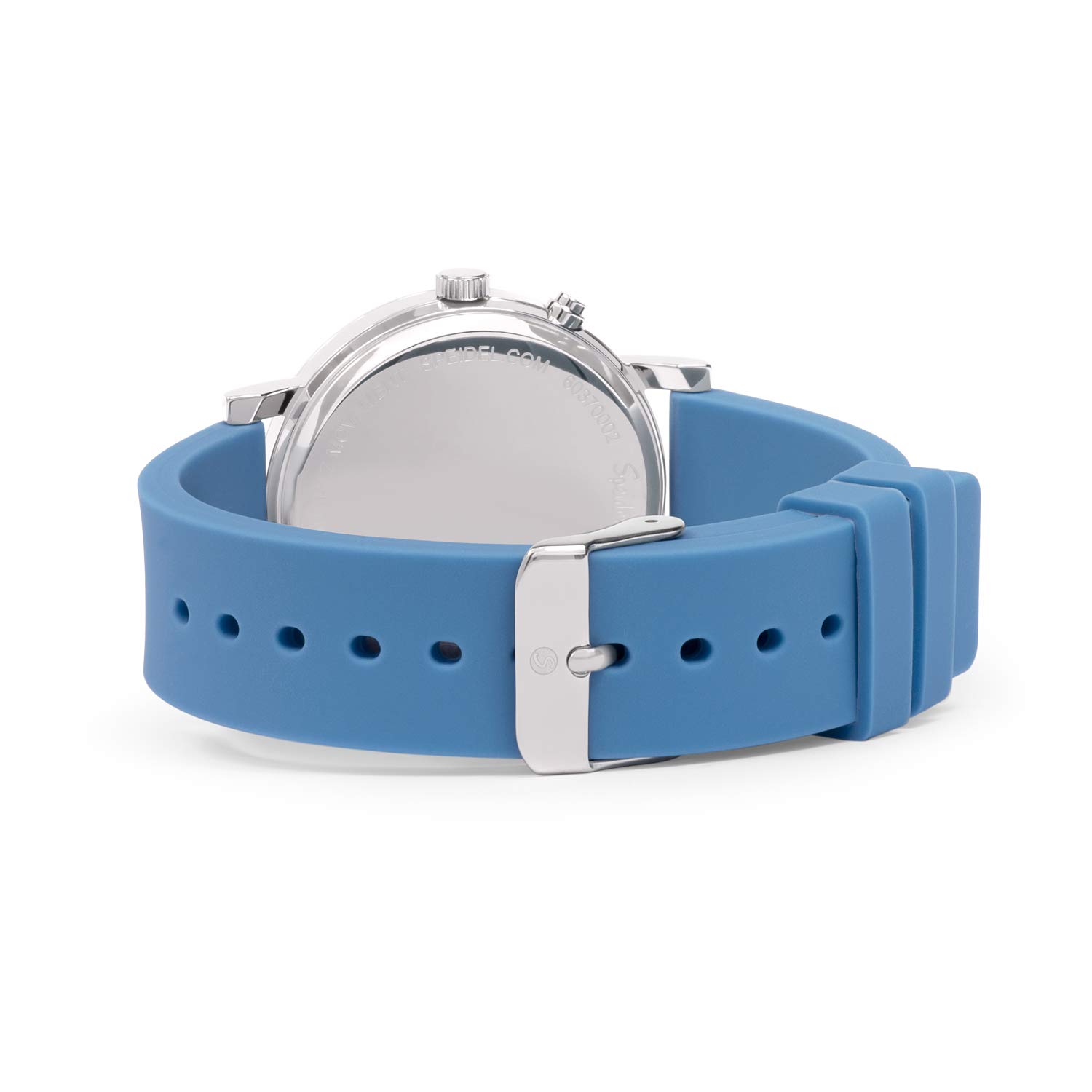 Speidel Glow Scrub Watch with Electroluminescent Dial - Water Resistant 3ATM for Nurses, Doctors & Students - Engraved Blue Watch for Night Shifts & Low Light Conditions