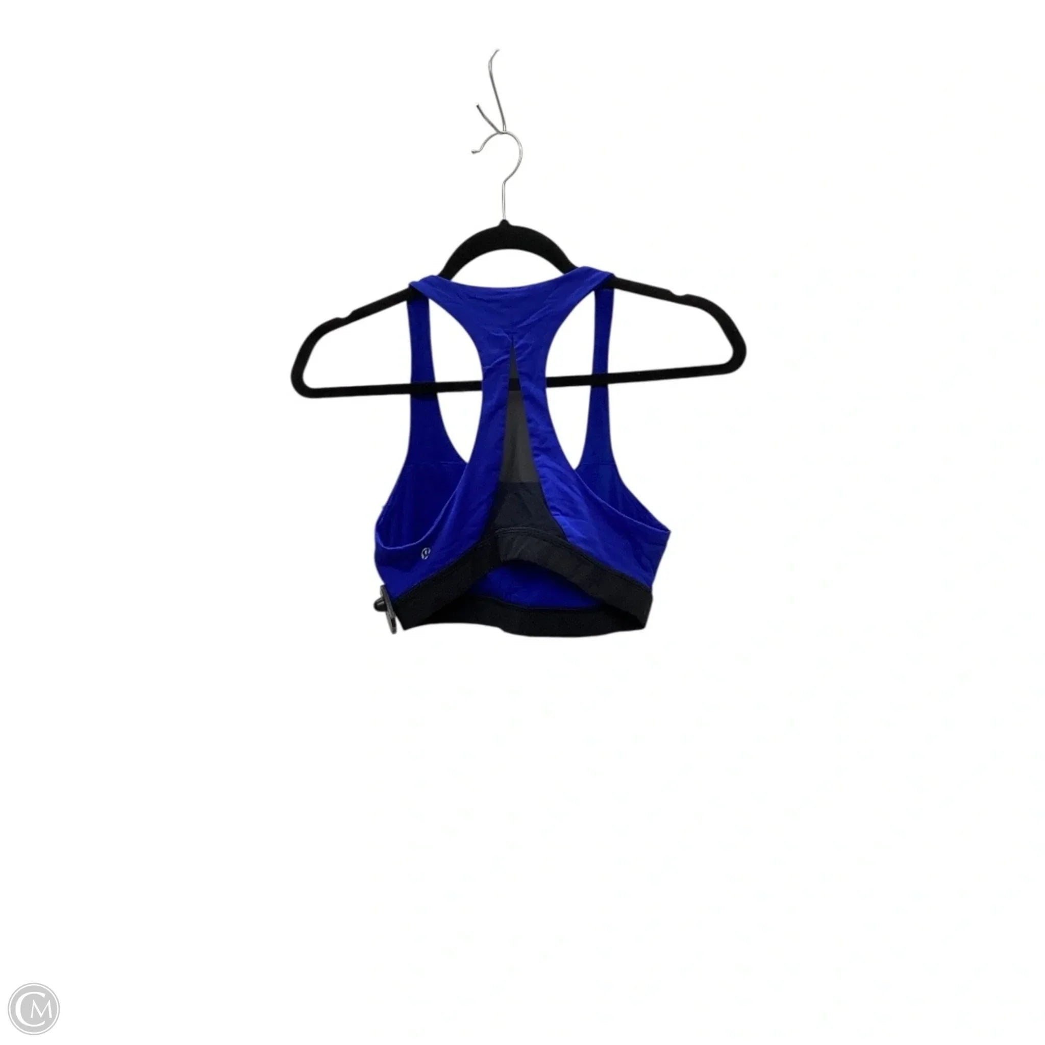 Lululemon Women's Athletic Sports Bra - Medium Support, Size 8, Blue - Perfect for Yoga, Running & Gym Workouts