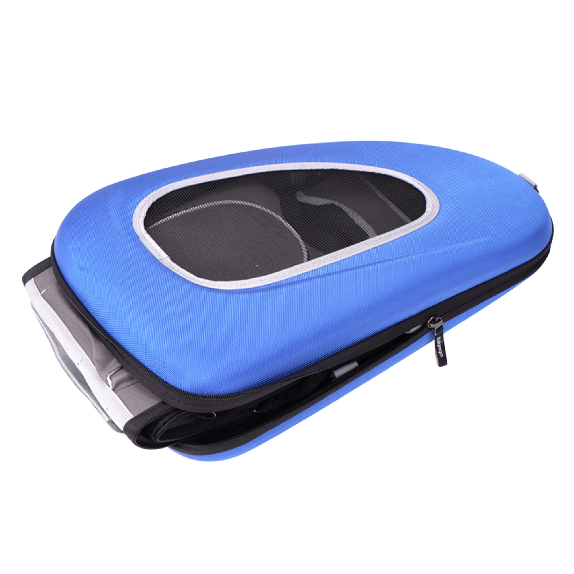 iBiyaya 5-in-1 Convertible Pet Carrier & Stroller for Small Dogs & Cats Under 16lbs - Foldable Travel Carrier, Lightweight Stroller Combo - Perfect for Vet Visits, Shopping & Outdoor Adventures (Blue)