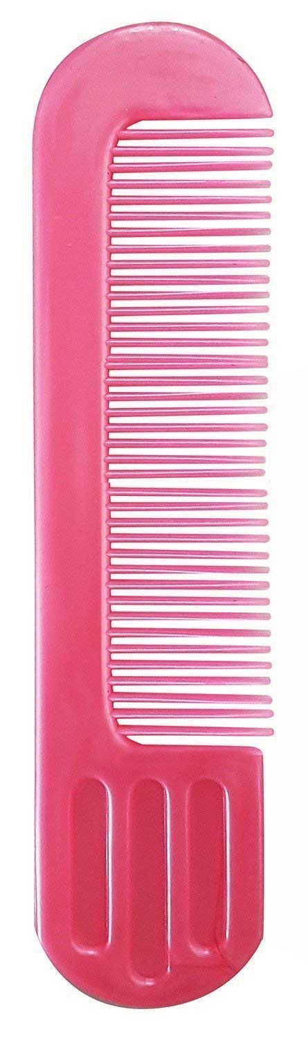 DEXO 5-Pack Compact Hair Combs for Women & Girls - Styling Comb Set for Detangling, Curling & Smoothing - Travel-Friendly Hair Accessories (Red, 1 Pack) - Perfect for Home, Salon & On-the-Go Styling