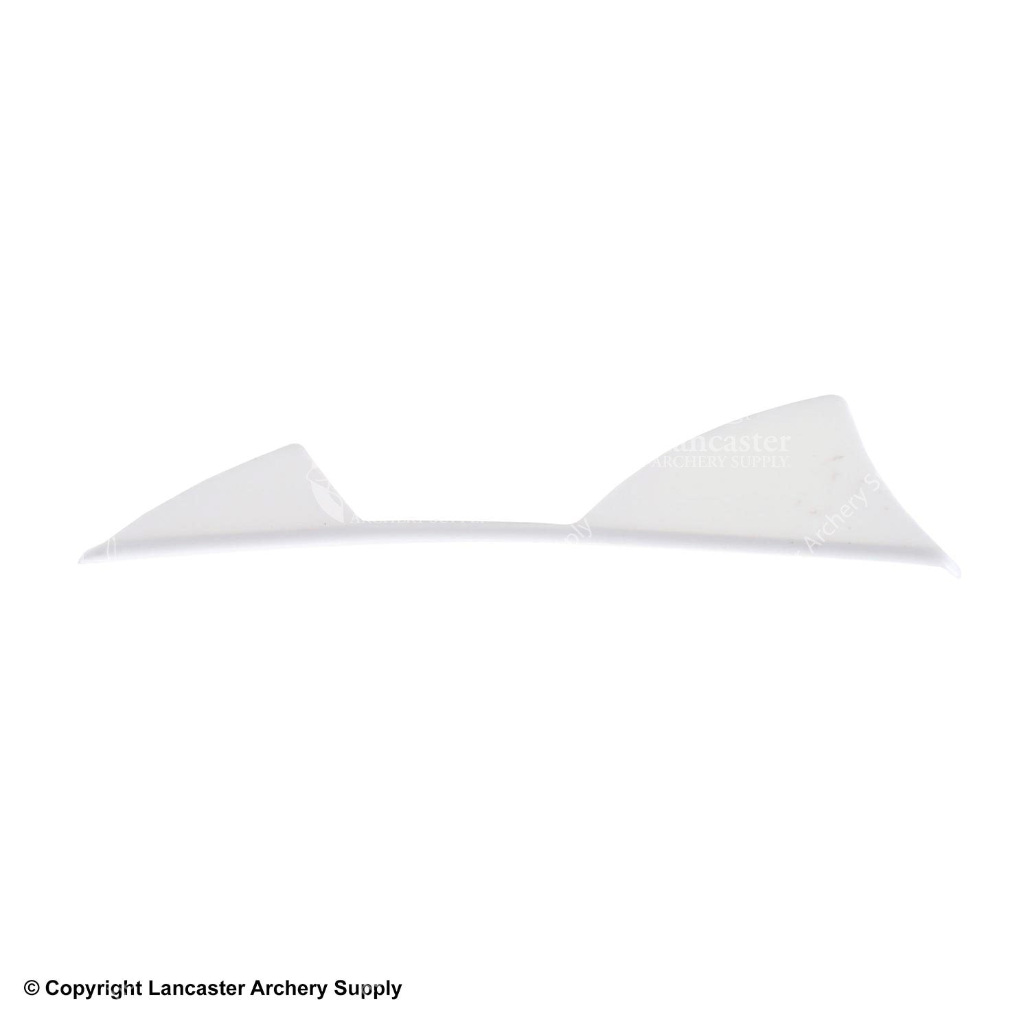 Bi Delta 2.5 Shark Tooth Vanes for Archery - High Performance Arrow Fletching for Hunting and Target Practice