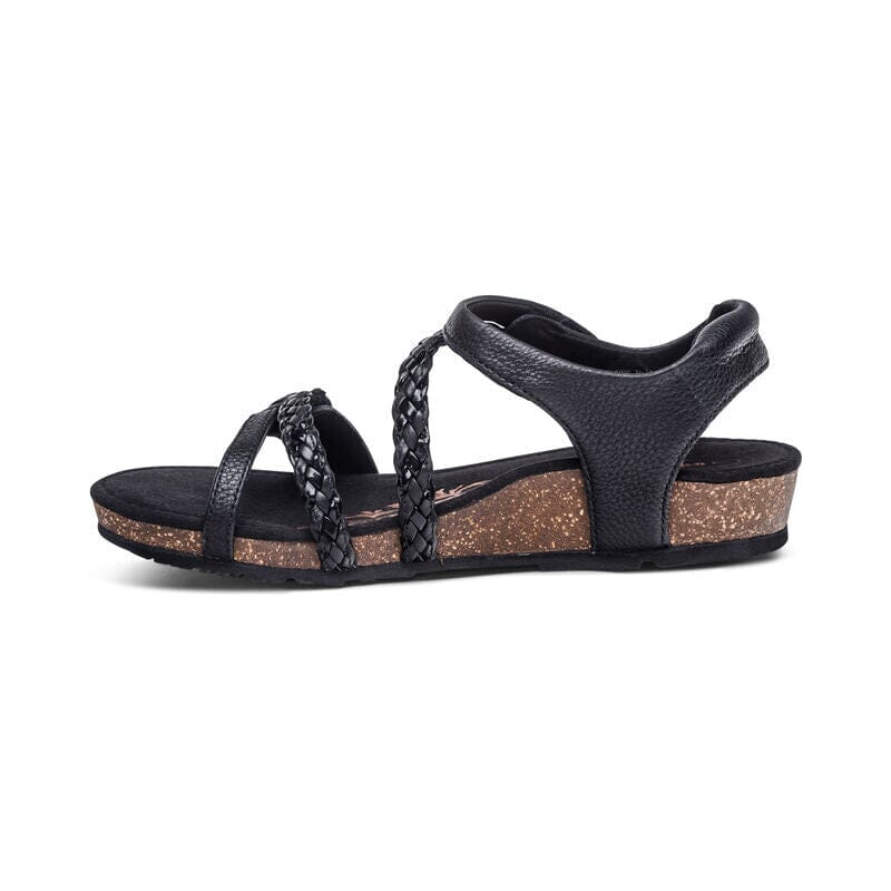 Aetrex Jillian SC465 Women's Comfortable Orthotic Sandals for Plantar Fasciitis & Arch Support - Perfect for Walking, Travel & Everyday Wear