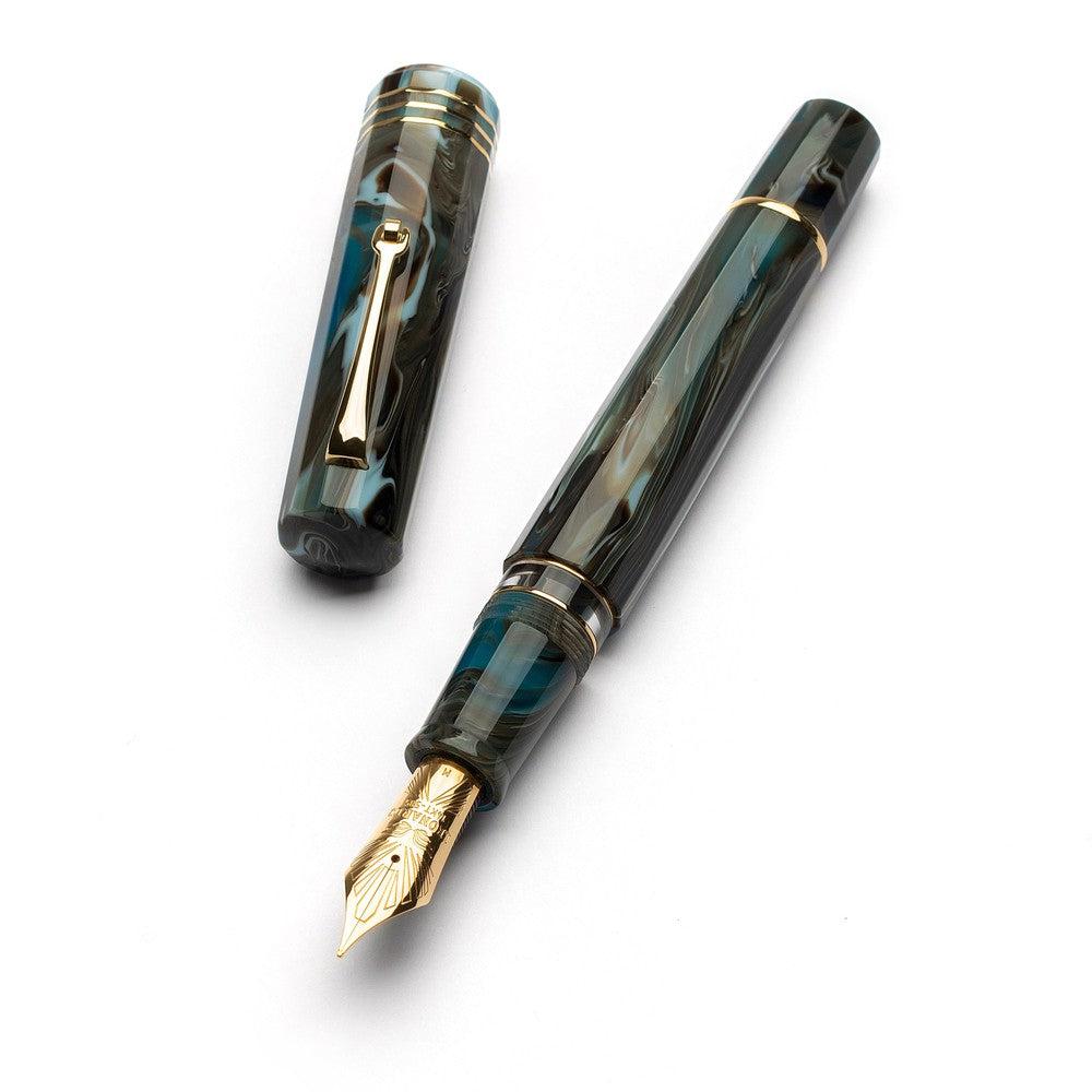 Leonardo Fountain Pen Dodici 12 Magmatica - Premium Italian Handcrafted Fountain Pen for Writing, Collecting & Gifting - Perfect for Professionals, Calligraphy & Special Occasions
