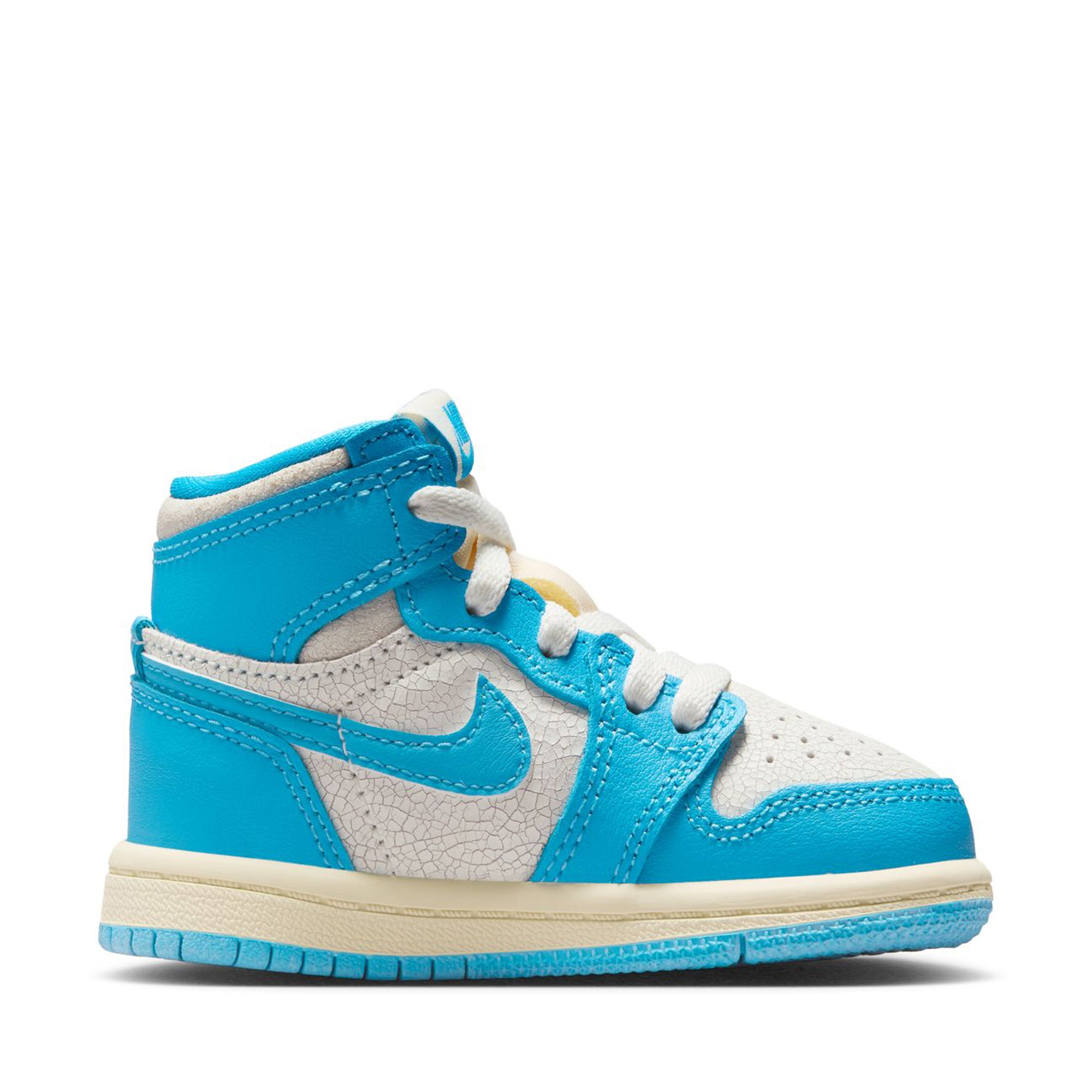 Authentic Jordan 1 Retro High OG 'UNC Reimagined' Sneakers - Dark Powder Blue/Sail Colorway - Perfect for Basketball, Streetwear & Sneaker Collectors