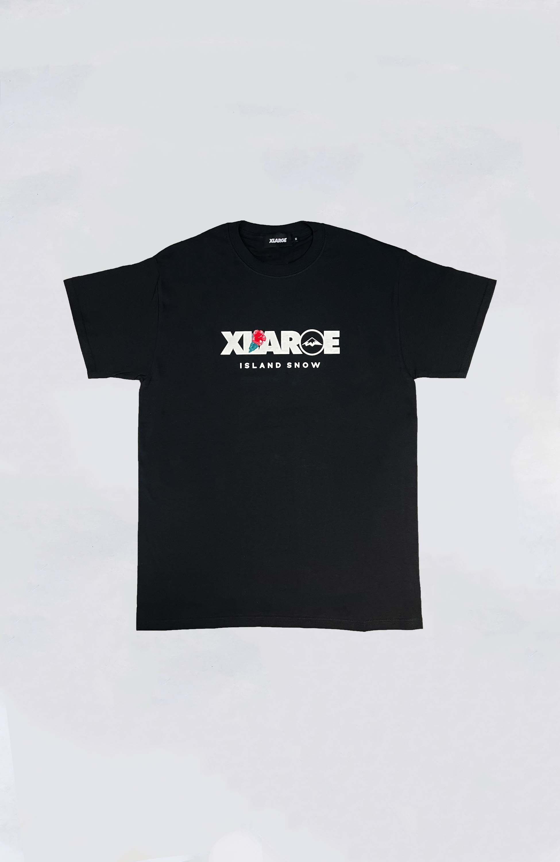 XLARGE XLRG x ISH Standard Logo Premium Tee - Men's Oversized Cotton T-Shirt for Streetwear & Casual Outfits | Perfect for Urban Fashion & Everyday Wear