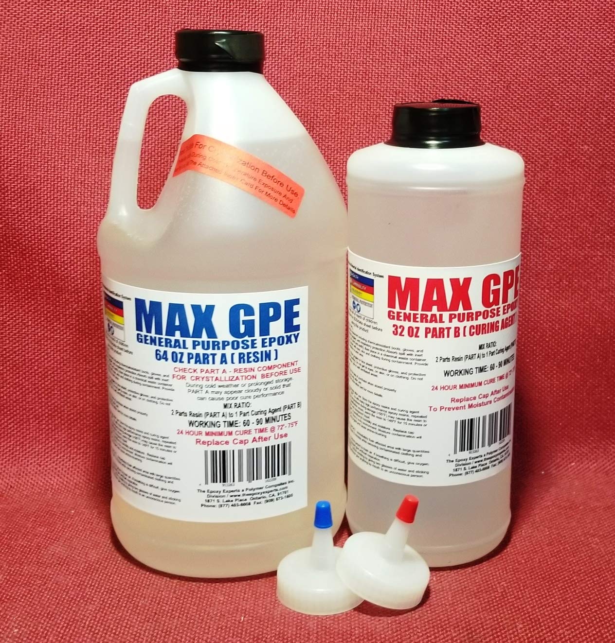 MAX GPE RV Repair Panel Delamination Kit - Injectable Wood Rot & Soggy Floor Stabilizer Adhesive - Thin Consistency Deep Absorption Glue with Long Working Time - Strong Fiberglass Resin Sealer for RV, Boat & Home Repairs - Perfect for Fixing Delaminated Walls, Rotting Floors and Structural Reinforcement