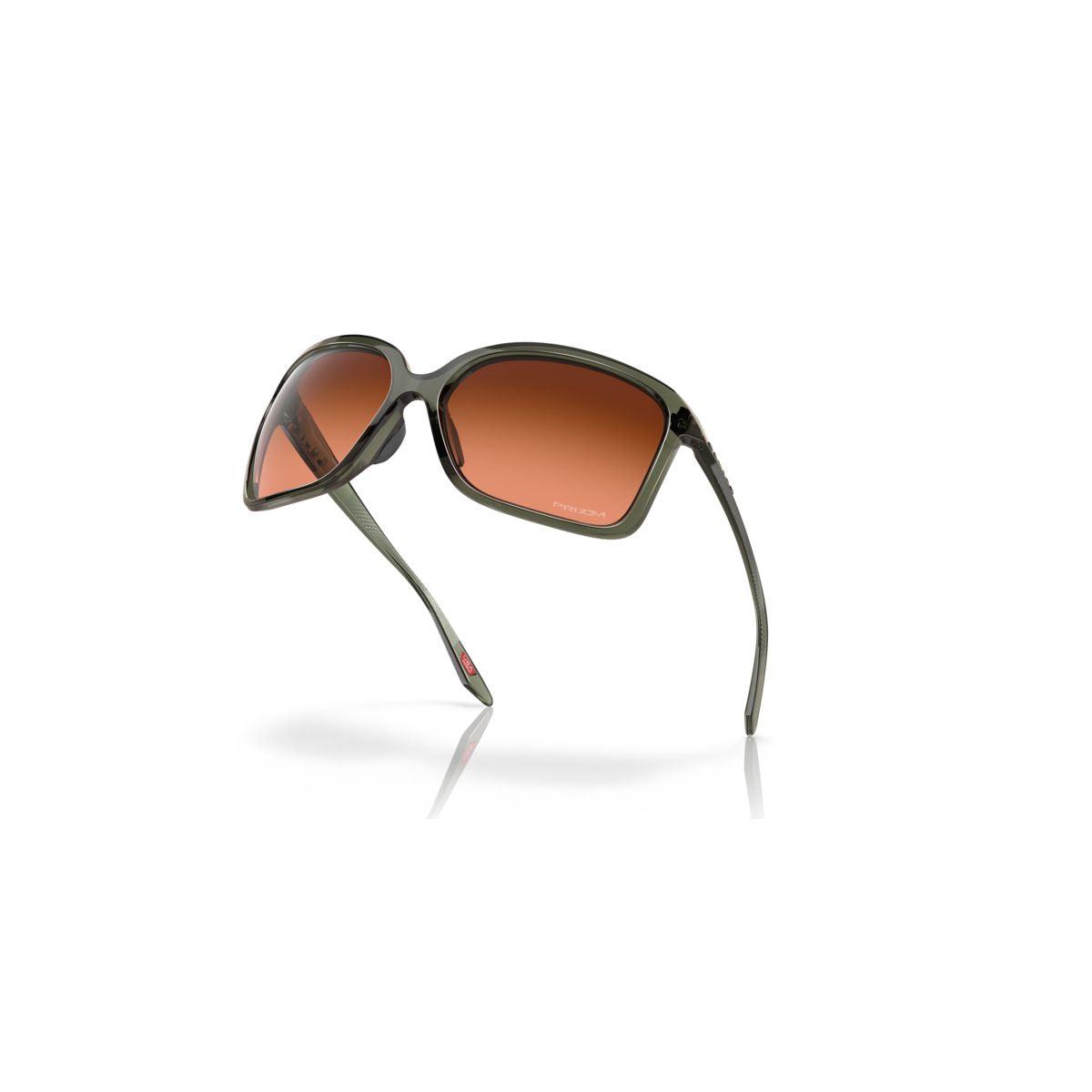 Oakley Wildrye Sunglasses - Olive Ink/Prizm Brown Gradient (0OO9230-923004) - Polarized Sports & Outdoor Eyewear for Running, Cycling & Hiking