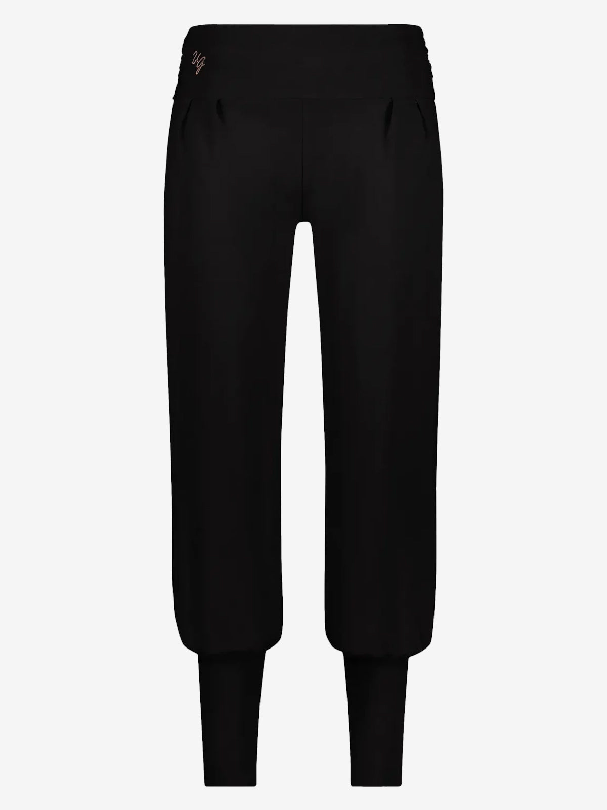 Urban Goddess Dakini Yoga Pants for Women - High Waisted Stretchy Workout Leggings in Onyx Black | Perfect for Yoga, Gym & Lounge Wear