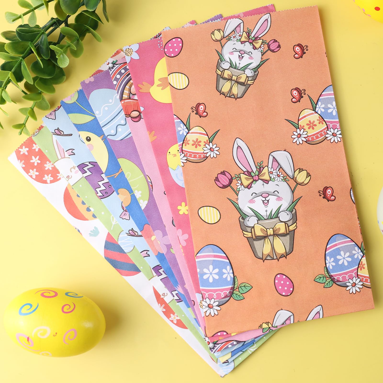 VGOODALL 54 Pack Easter Treat Bags - 4.7
