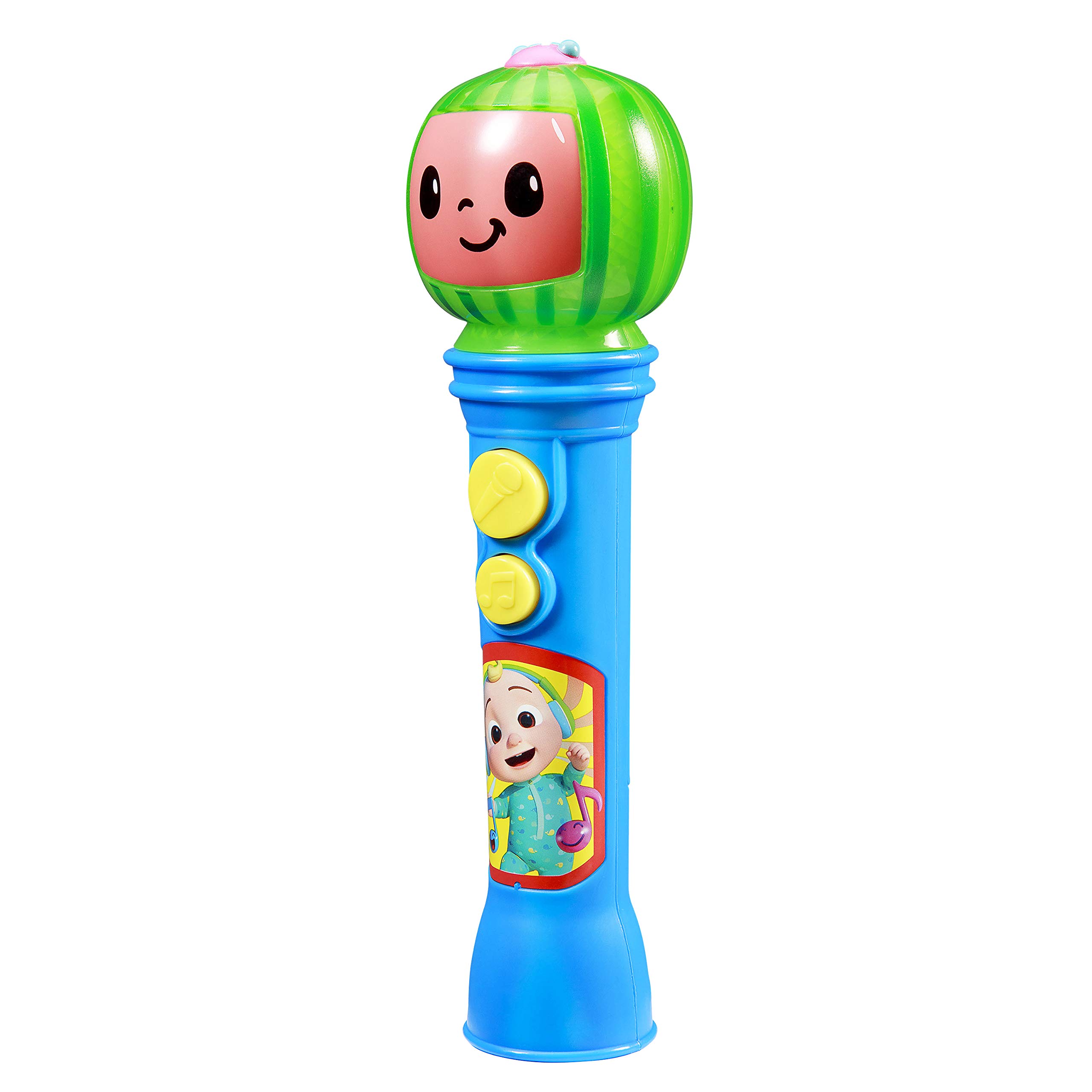 **Cocomelon Kids Toy Microphone with Built-in Songs - Musical Microphone for Toddlers & Children, Perfect for Singing & Pretend Play - Ideal Gift for Cocomelon Fans**    *(Use Case: Birthday Gifts, Party Favors, Preschool Learning, Interactive Playtime)*