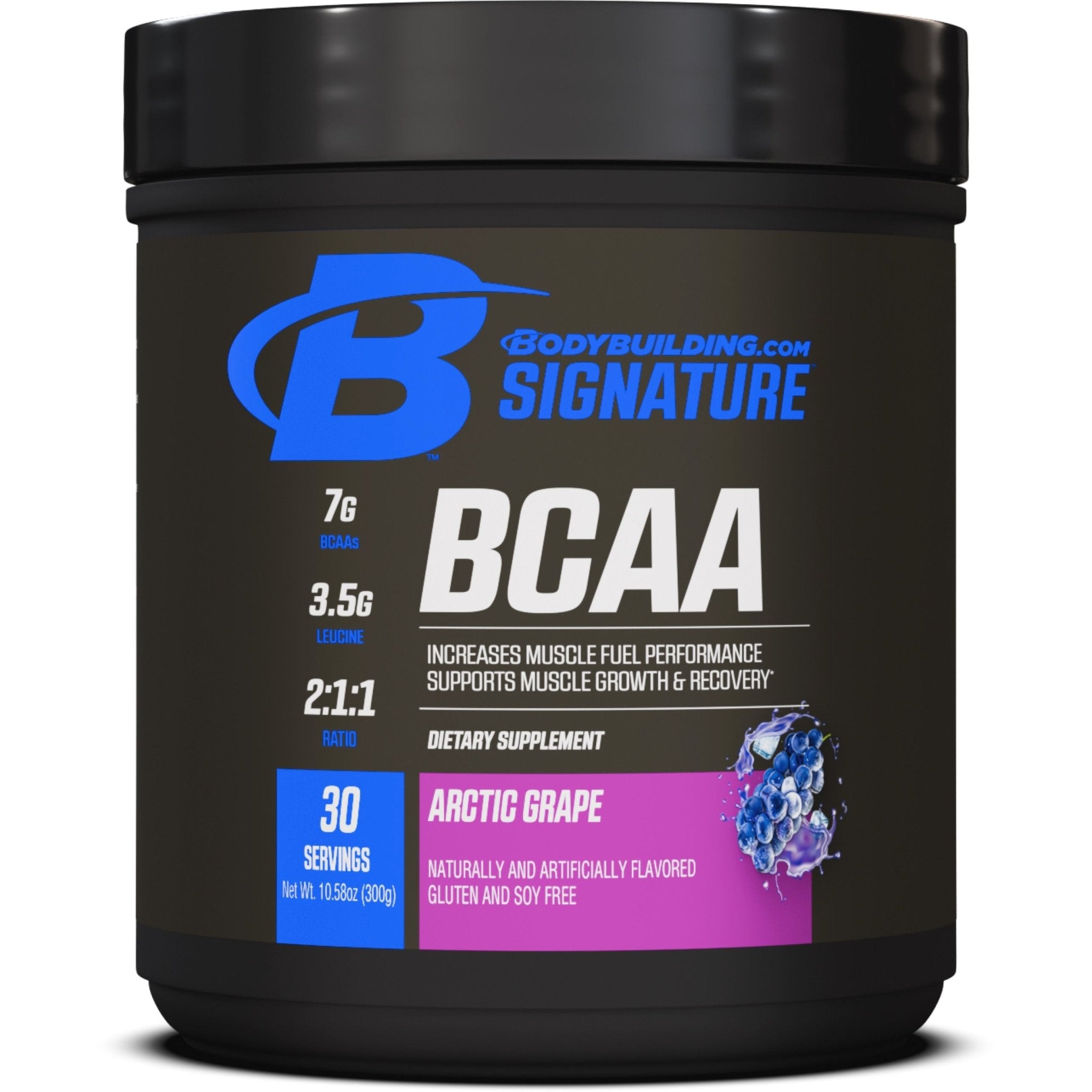 Bodybuilding.com Signature BCAA Powder - Branched Chain Amino Acids for Muscle Recovery & Growth - Pre & Post Workout Supplement for Athletes & Fitness Enthusiasts