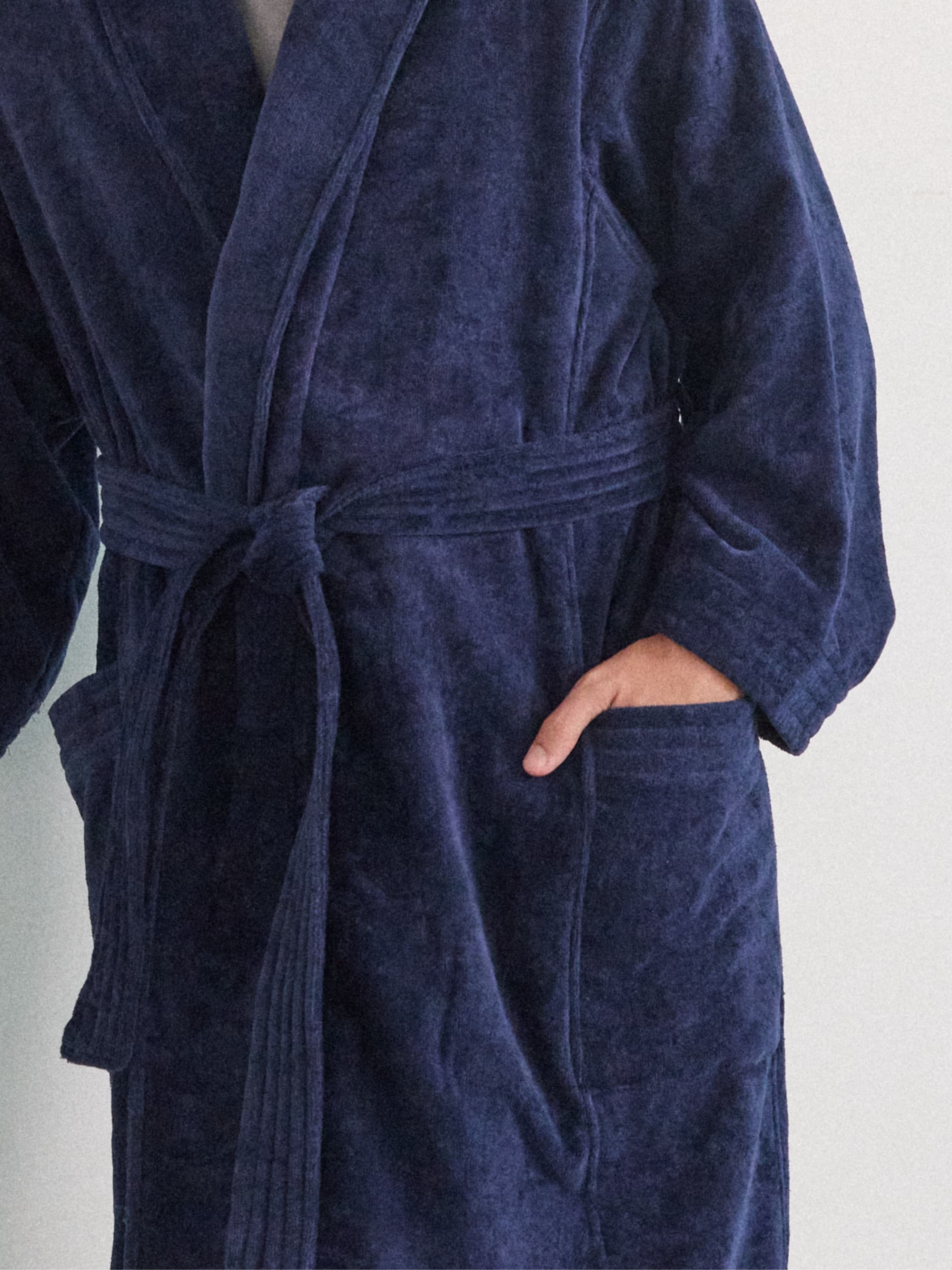 Organic French Terry Robe for Women - Soft & Cozy Bathrobe with Pockets - Perfect for Spa, Lounge & After Shower Relaxation