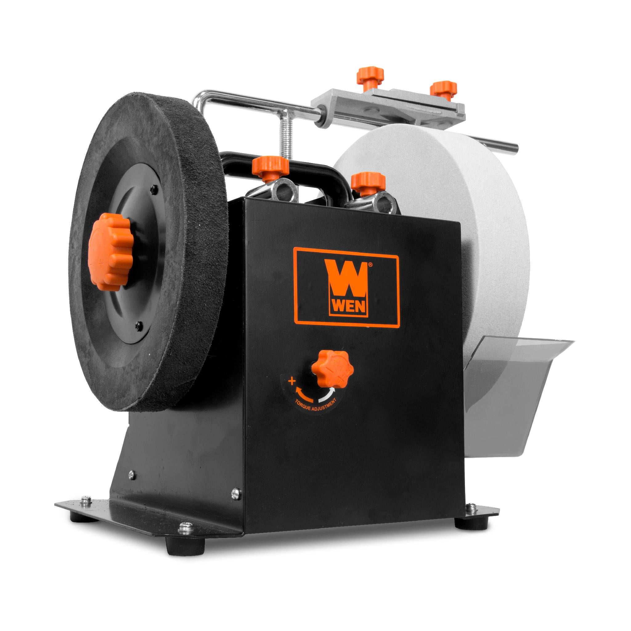WEN BG9910 10-Inch Variable Speed Water Cooled Wet/Dry Sharpening System - Perfect for Knives, Tools & DIY Projects