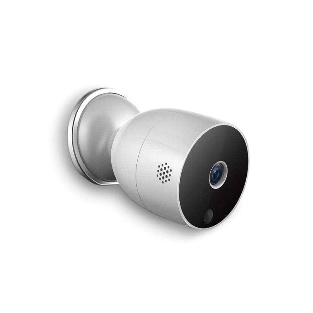 Wireless HD Smart Home Indoor/Outdoor Security Camera with Motion Detection, Night Vision & 2-Way Audio - Battery Powered (ASHBC01F) - Perfect for Home, Office & Garage Surveillance