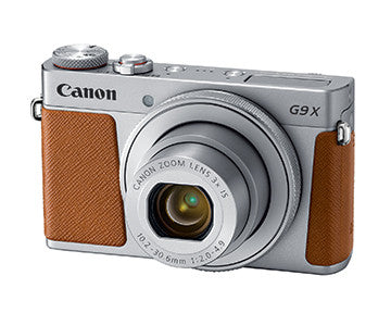 Canon PowerShot G9X Mark II Digital Camera - 20.1MP, 3x Zoom, Wi-Fi & NFC, Compact (Silver) | Perfect for Travel Photography, Vlogging & Everyday Shooting