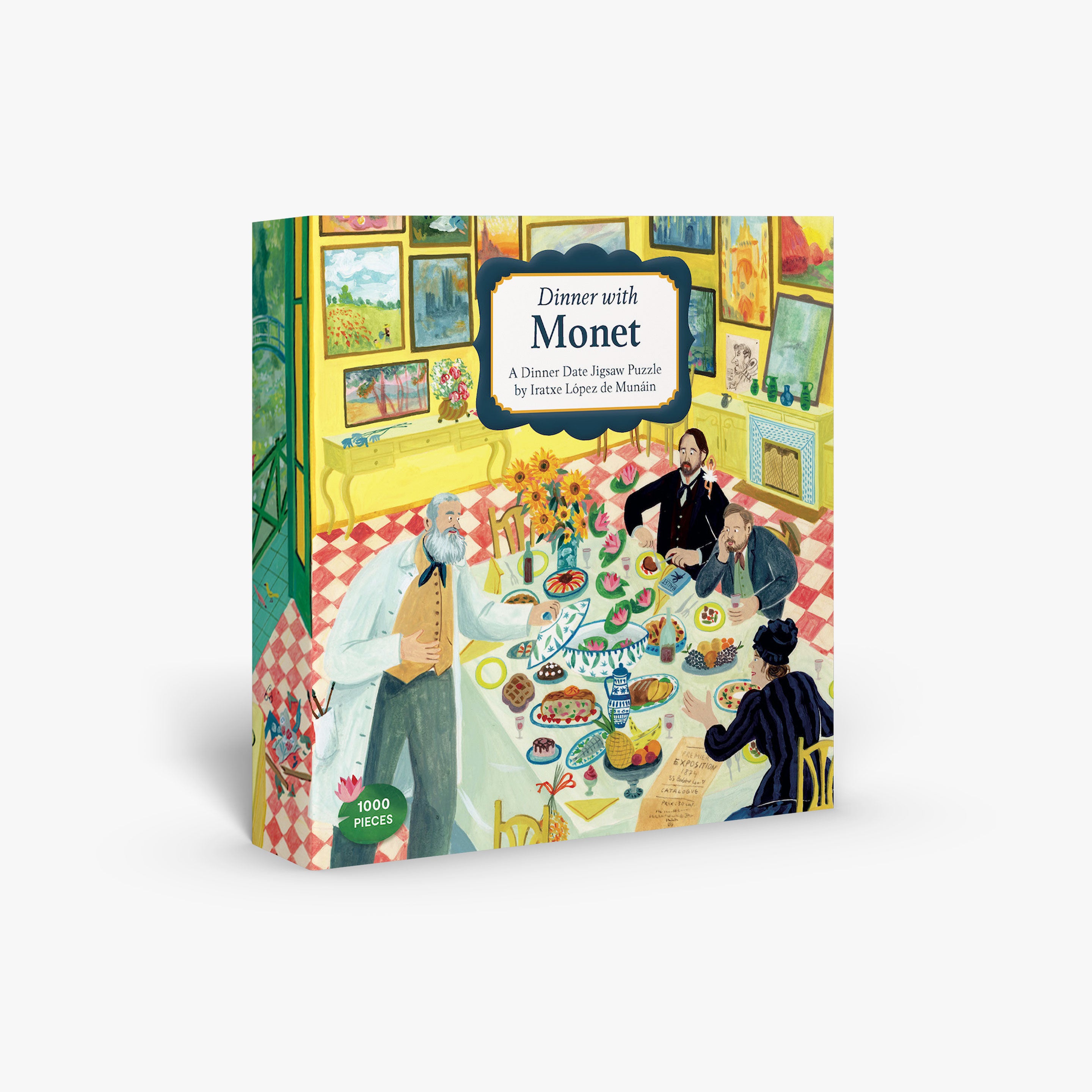 Dinner with Monet - Premium Art-Inspired Dinnerware Set for Elegant Dining | Perfect for Fine Dining, Dinner Parties & Home Decor