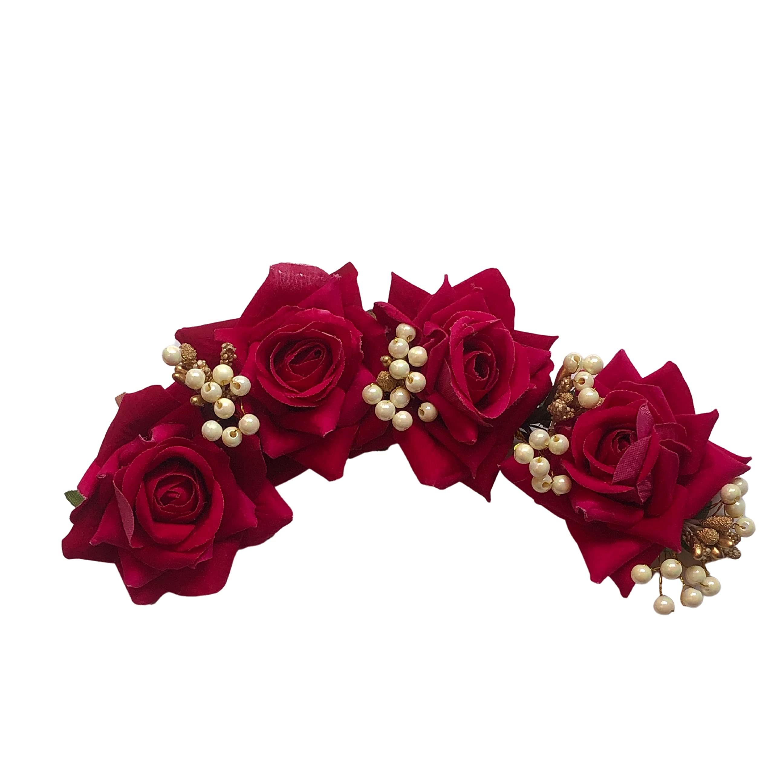 Elegant Sarpa Flower Hair Clip - Stylish Bridal Wedding Hair Accessories for Women - Perfect for Weddings, Prom, Parties & Special Occasions