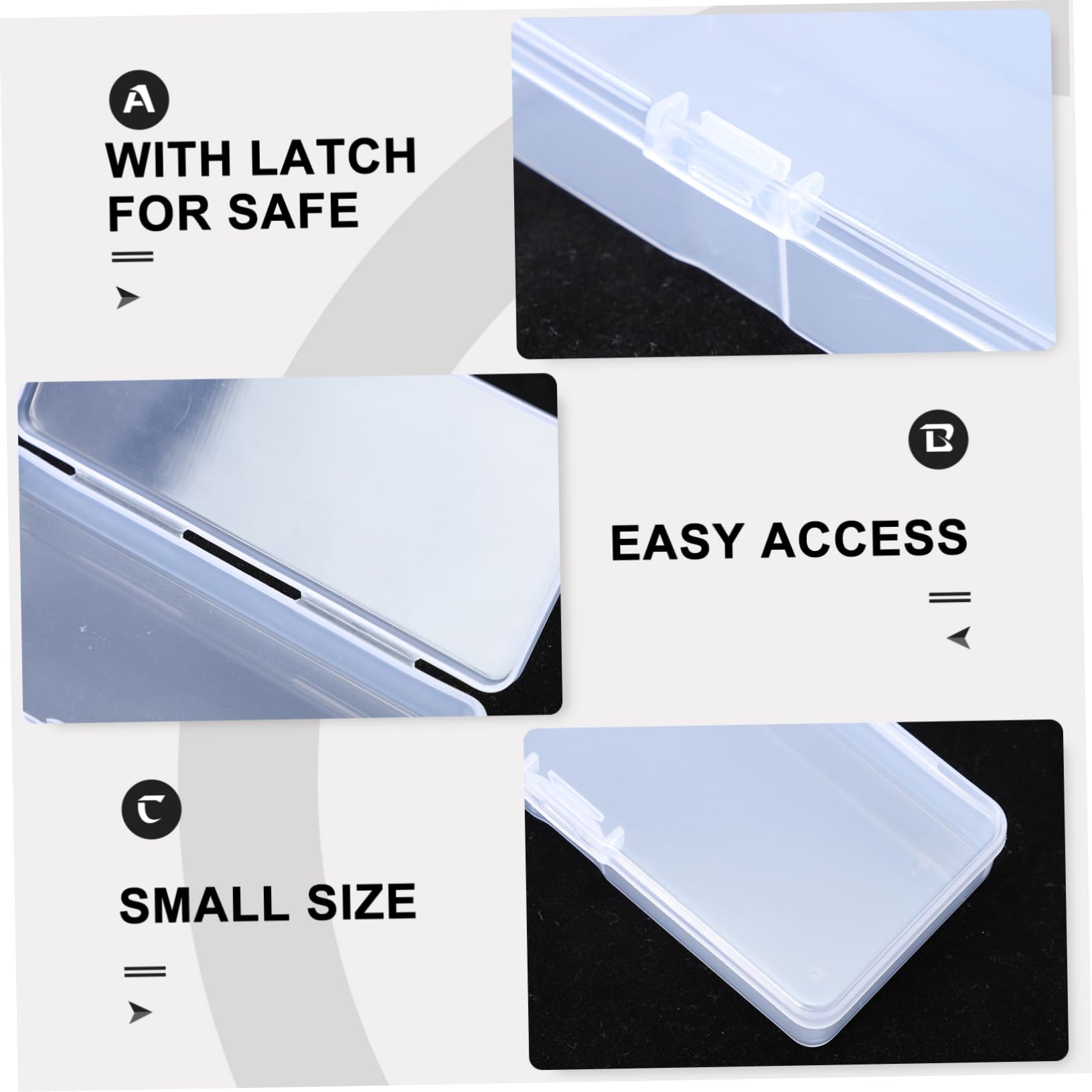 10PCS Razor Blade Disposal Case - Compact Portable Storage Container for Safety Razor Blades | Perfect for Travel, Home & Salon Use