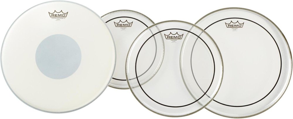Premium Remo PP1900-PS 5-Piece Acoustic Drum Set with Cymbals & Hardware - Perfect for Beginners, Home Practice, Live Performances & Studio Recording