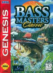 Bass Masters Classic - Complete in Box (CIB) Flawless - Sega Genesis Game - Perfect for Retro Gaming & Fishing Enthusiasts