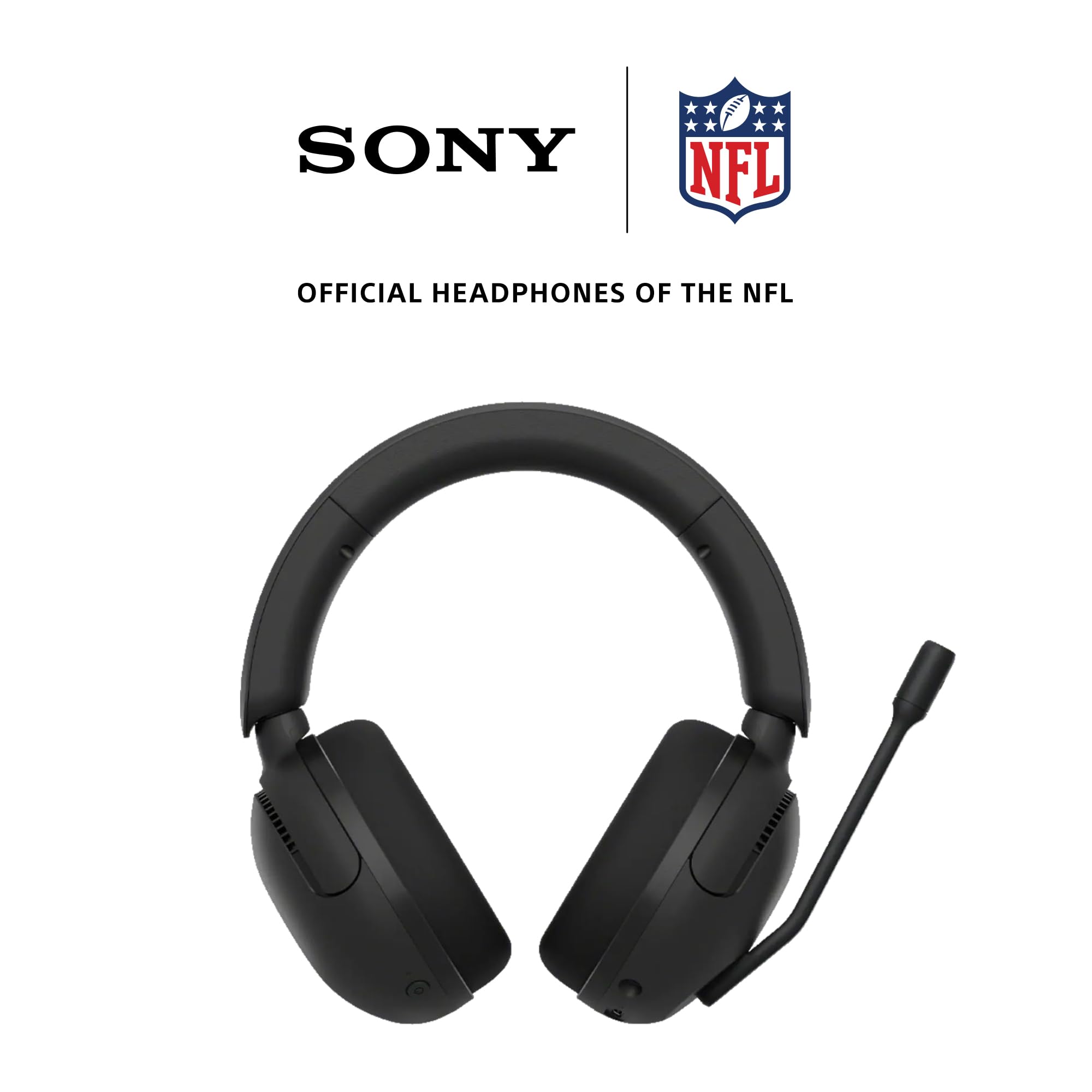 Sony INZONE H5 Wireless Gaming Headset for PC & PS5 - 360 Spatial Sound, 28-Hour Battery Life, 2.4GHz Wireless & 3.5mm Audio Jack (WH-G500 Black) - Perfect for Competitive Gaming, Streaming & Immersive Play
