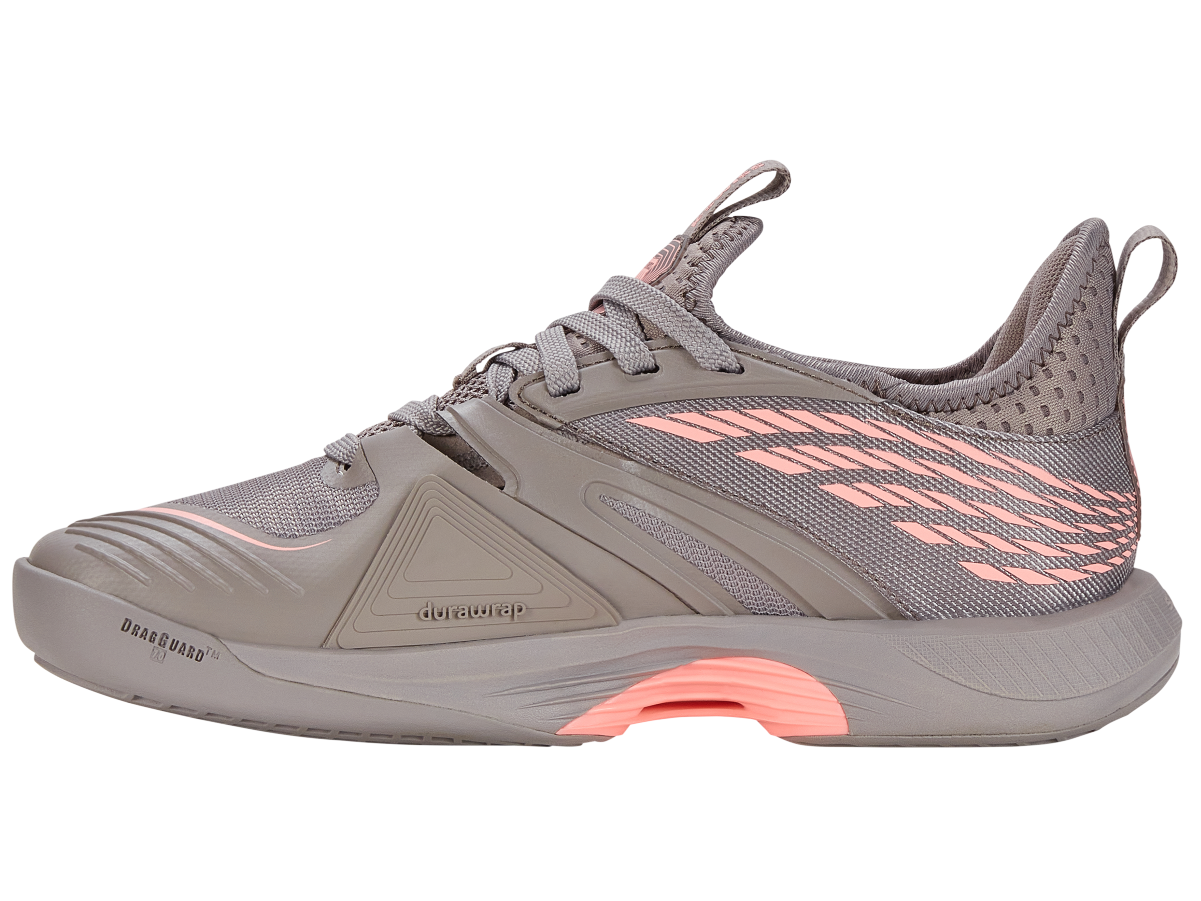 SPEEDTRAC Running Shoes for Men - 239 M | Lightweight & Breathable | Satellite/Pale Neon Coral | Perfect for Jogging, Gym & Outdoor Activities