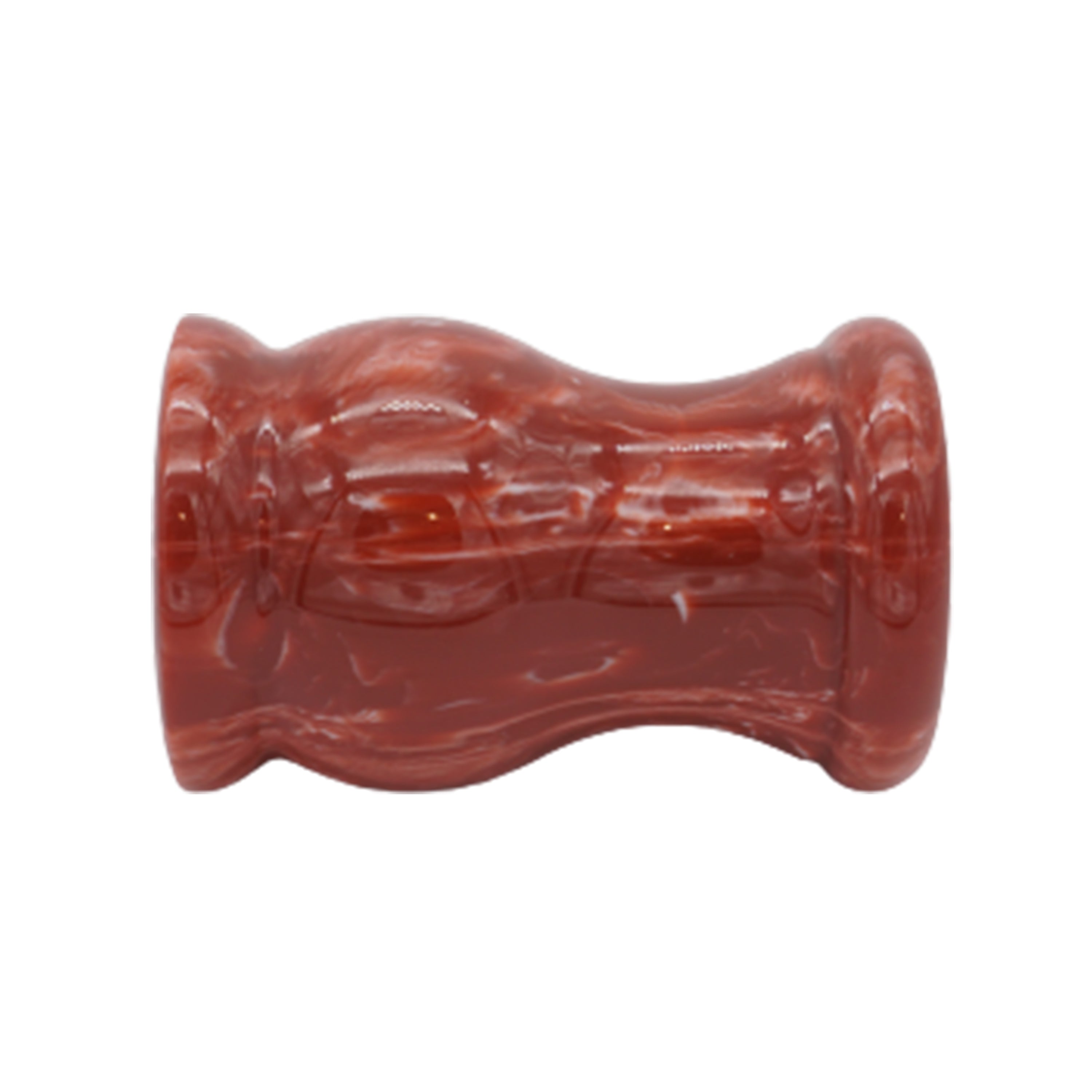 Premium Handmade Strawberry Cream Shaving Brush Handle - Fits 28mm & 30mm Knots - Perfect for Wet Shaving & Grooming Gifts