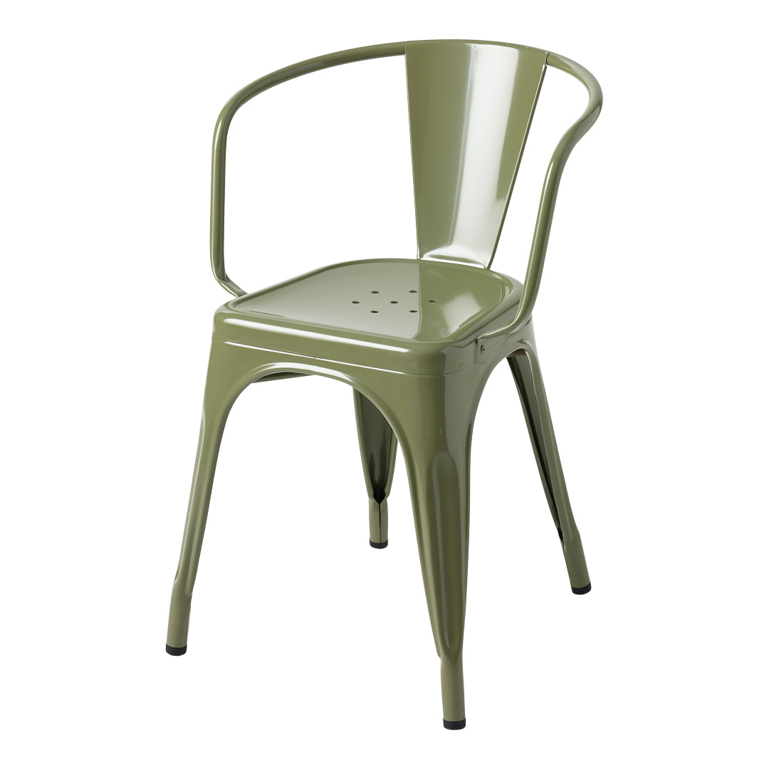 A56 Modern Stackable Armchair - Lightweight, Durable & Space-Saving - Perfect for Small Apartments, Offices & Outdoor Use