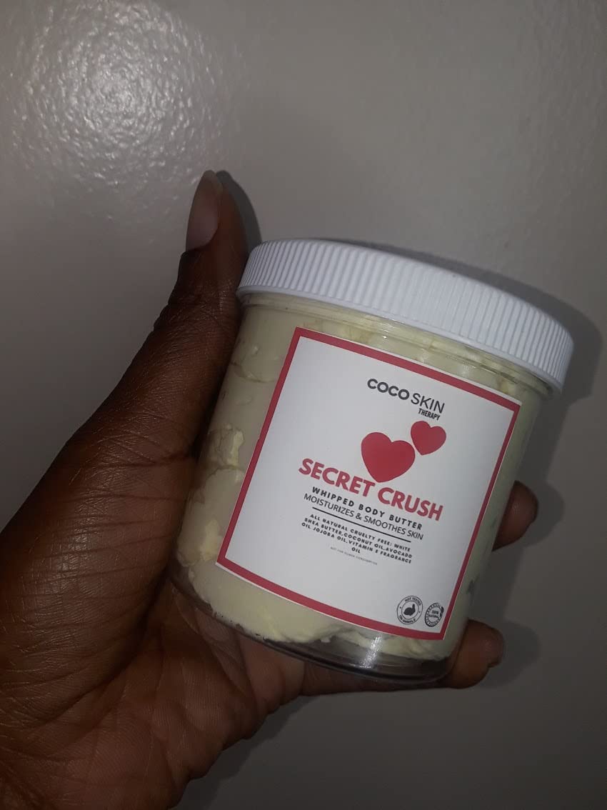 Whipped Body Butter Moisturizer - Lemon Pound Cake Scent | Ultra Hydrating & Nourishing for Dry Skin | Perfect for Daily Use & Gift Giving