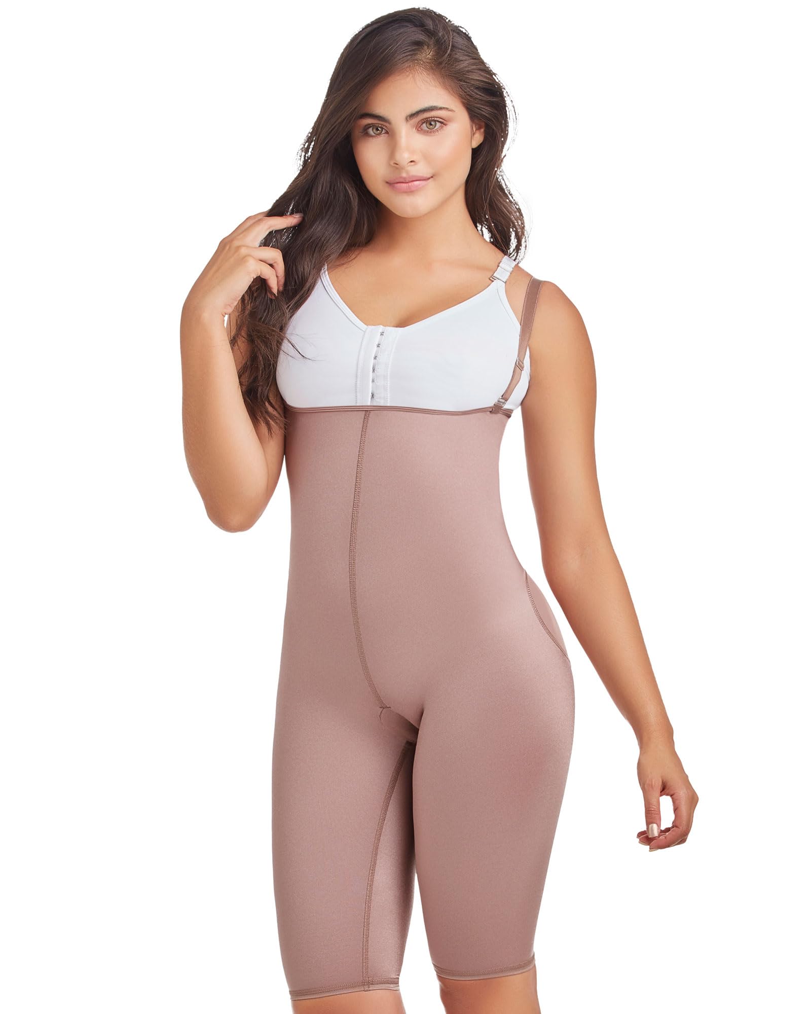 DELIÉ by Fajas DPrada 09075 Colombian Postpartum Girdle - Full Body Shaper for Women | Post-Surgery Recovery & Slimming Waist Trainer for Maternity & Everyday Wear