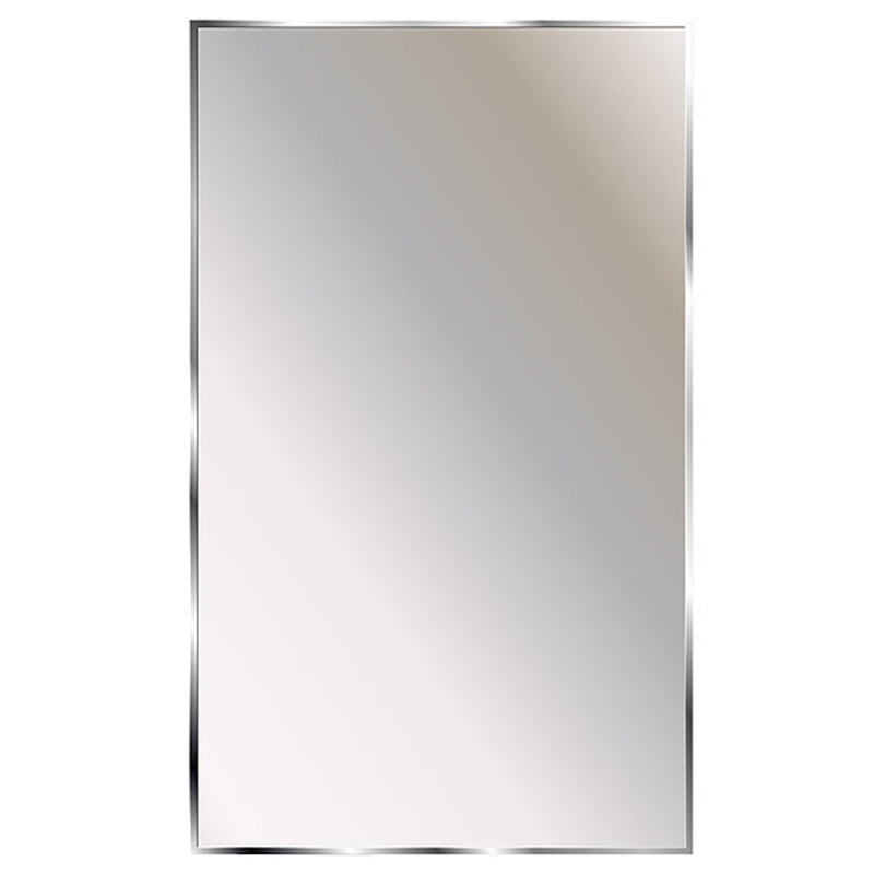 Anti-Theft Surface Mounted Bathroom Mirror - Shatterproof & Secure for Home, Hotel, and Public Restrooms - Ideal for High-Traffic Areas & Security-Conscious Spaces
