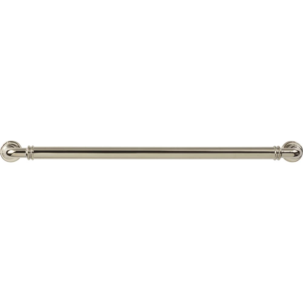 18 Inch Top Knobs Cranford Appliance Pull in Polished Nickel - Perfect for Kitchen Cabinets, Drawers & Home Appliances