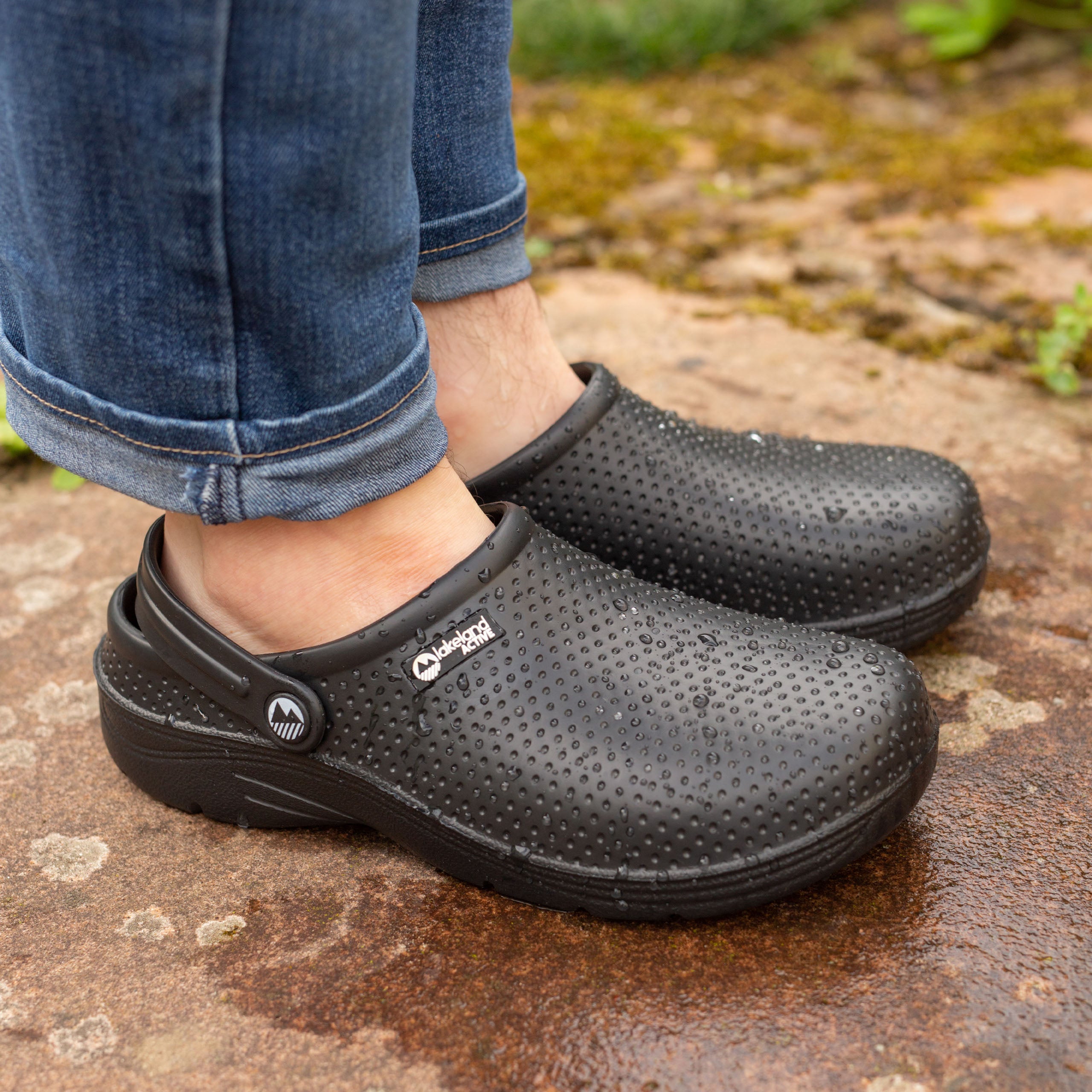 Men's Dockray Classic Garden Clogs - Comfortable Slip-Resistant Outdoor Shoes for Gardening, Yard Work & Beach Wear