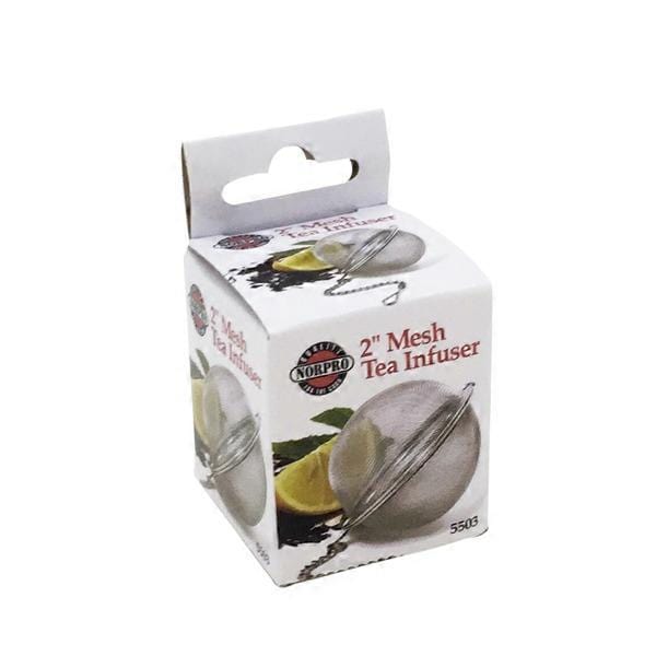 Premium Stainless Steel Tea Infuser with Handle - Fine Mesh Loose Leaf Tea Strainer for Hot & Iced Tea - Perfect for Home, Office, or Travel Use