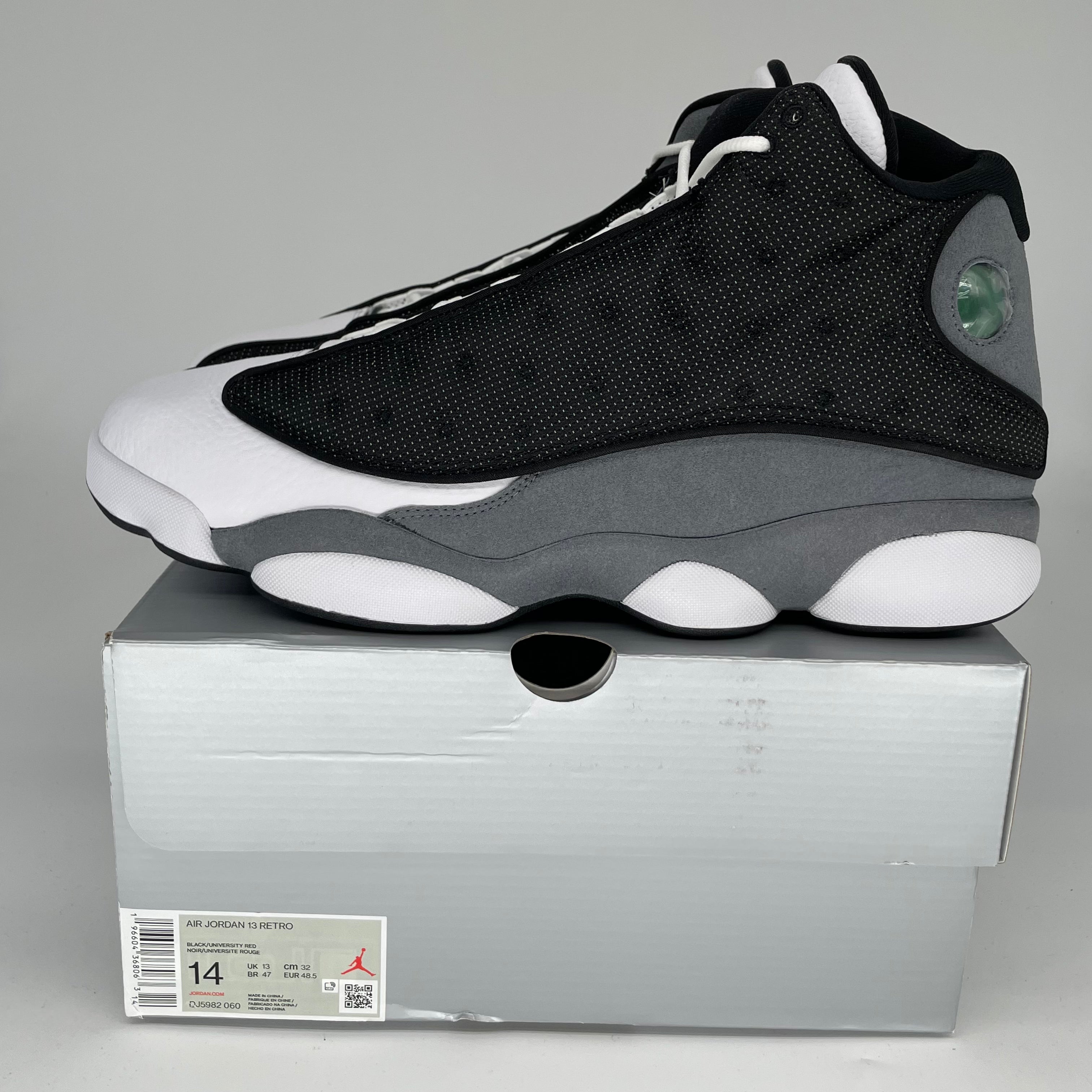 AIR JORDAN 13 Retro Black Flint Men's Basketball Shoes Size 14 - DJ5982-060 | Authentic Sneakers for Basketball, Streetwear & Sneaker Collection