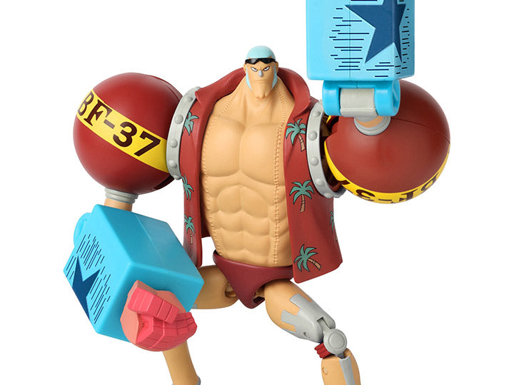 One Piece Anime Franky Action Figure - Collectible PVC Statue for Anime Fans | Perfect for Display, Gifts, and Cosplay Inspiration