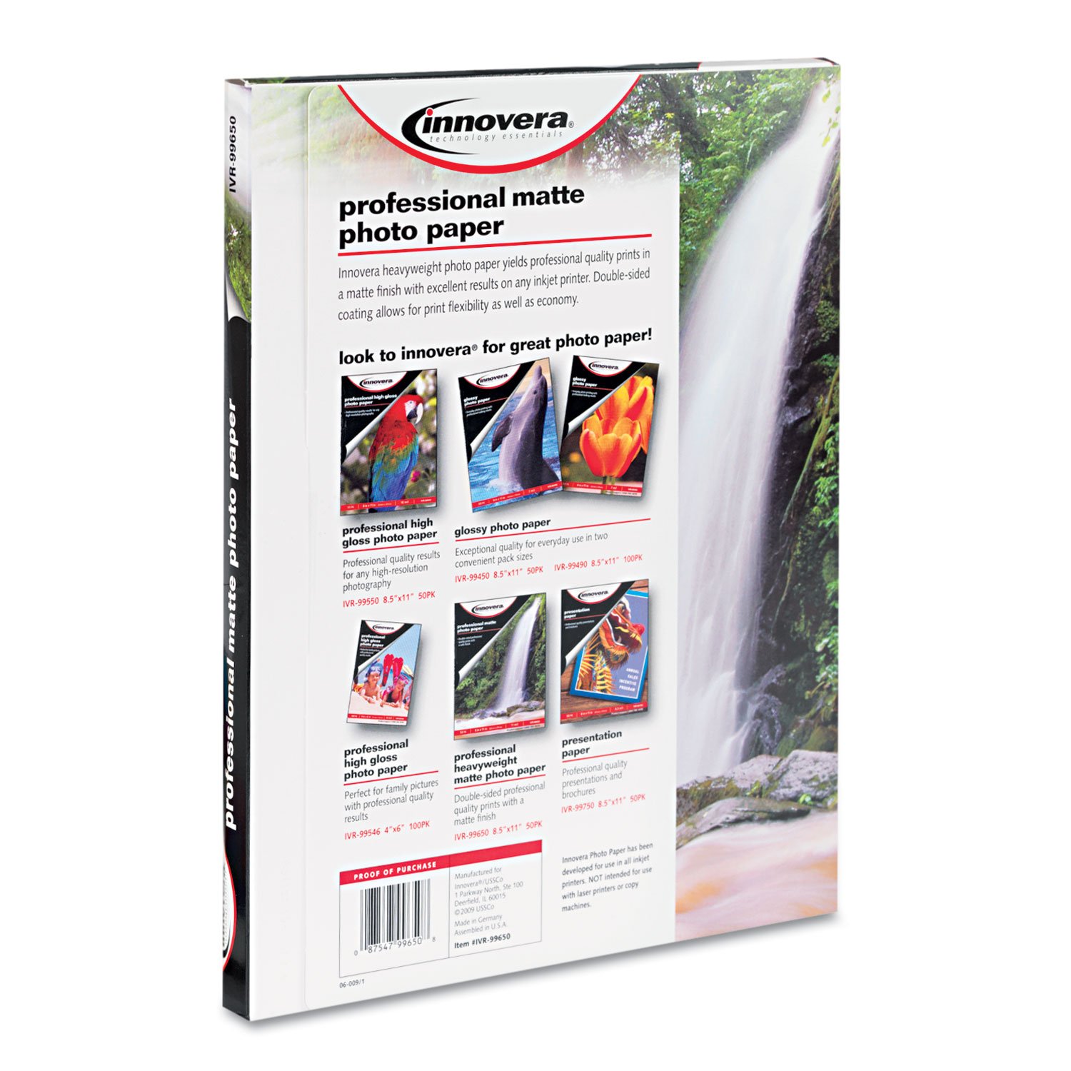 Premium Heavyweight Photo Paper for Professional Printing - High-Quality Glossy Finish - Ideal for Photography, Art Prints, and Scrapbooking Projects