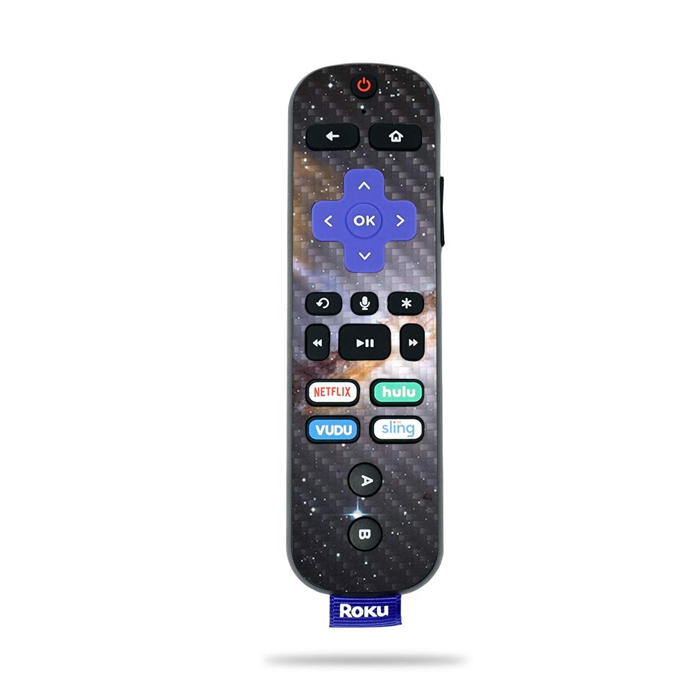 Carbon Fiber Skin for Roku Ultra - Durable Protective Cover for Home Entertainment