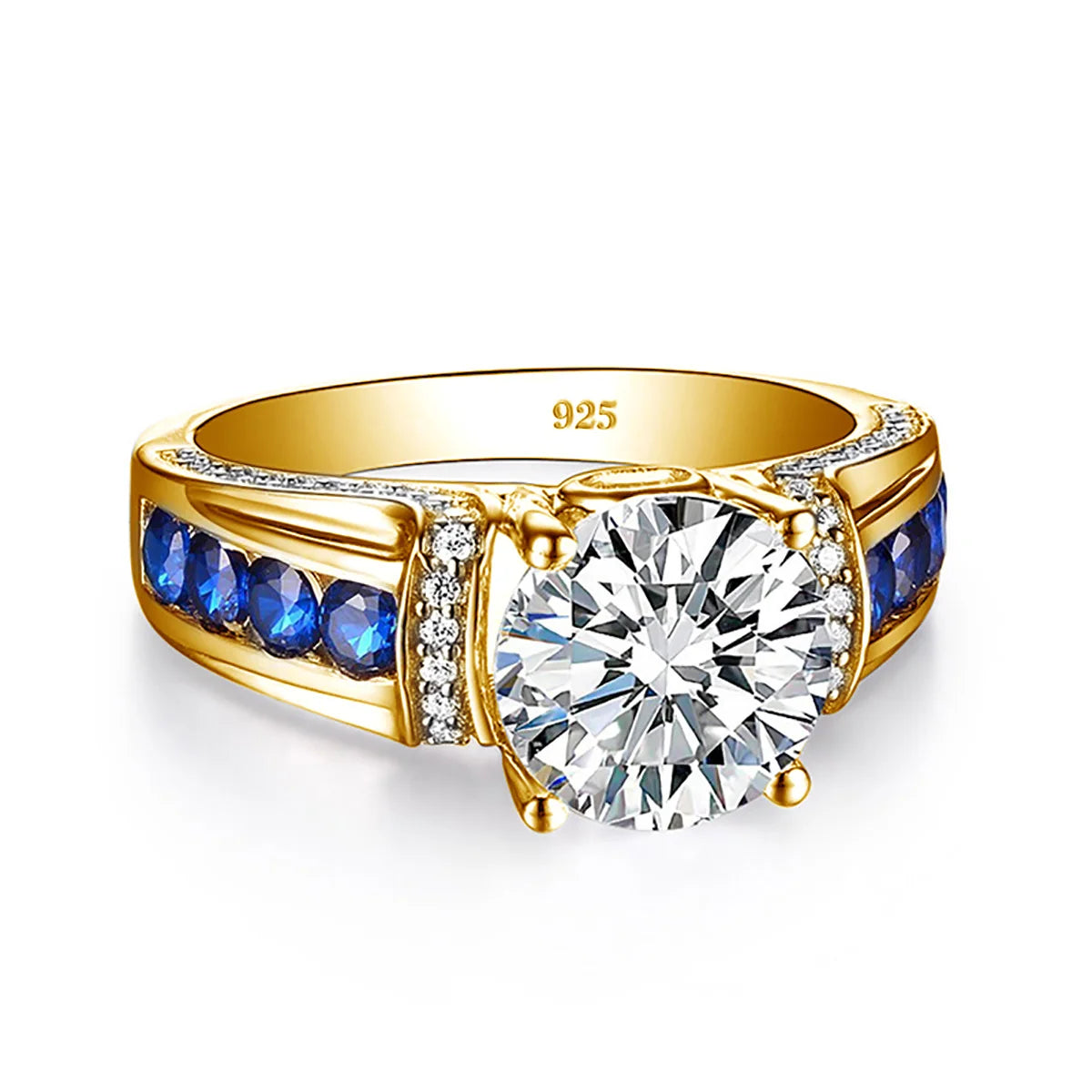 2ct D Color VVS1 Certified Moissanite Diamond Ring for Women - 925 Sterling Silver Wedding Jewelry - Passes Diamond Test - Perfect for Engagement, Anniversary & Special Occasions